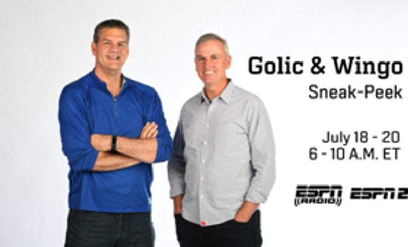 ESPN Radio to Debut GOLIC & WINGO Morning Drive Show This November Image
