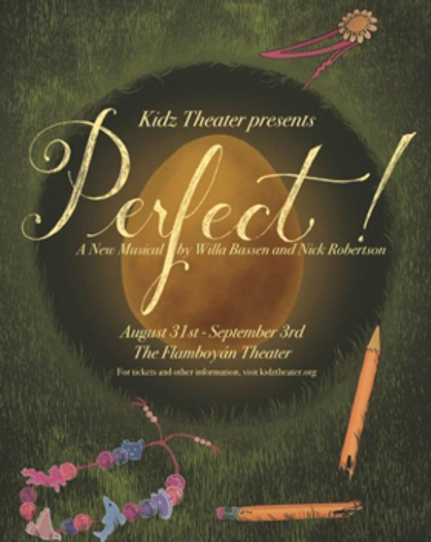Kidz Theatre Presents the World Premiere of PERFECT!  Image
