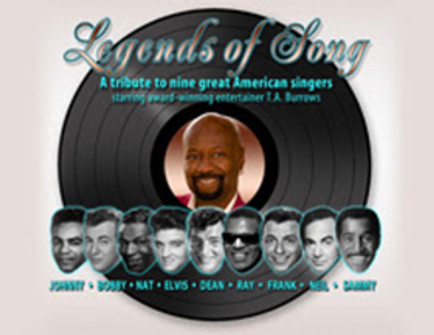 T.A. Burrows to Return to Theater Works with LEGENDS OF SONG  Image