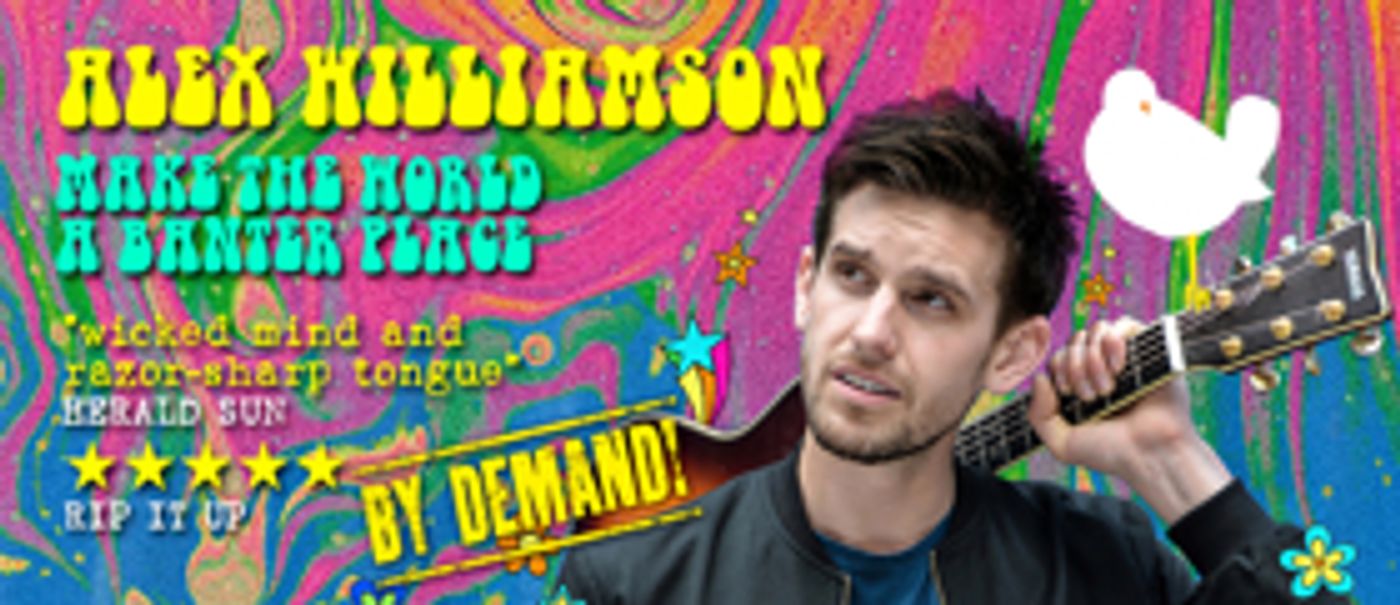 Alex Williamson Announces 16-Date National Tour; Tickets On Sale Now  Image