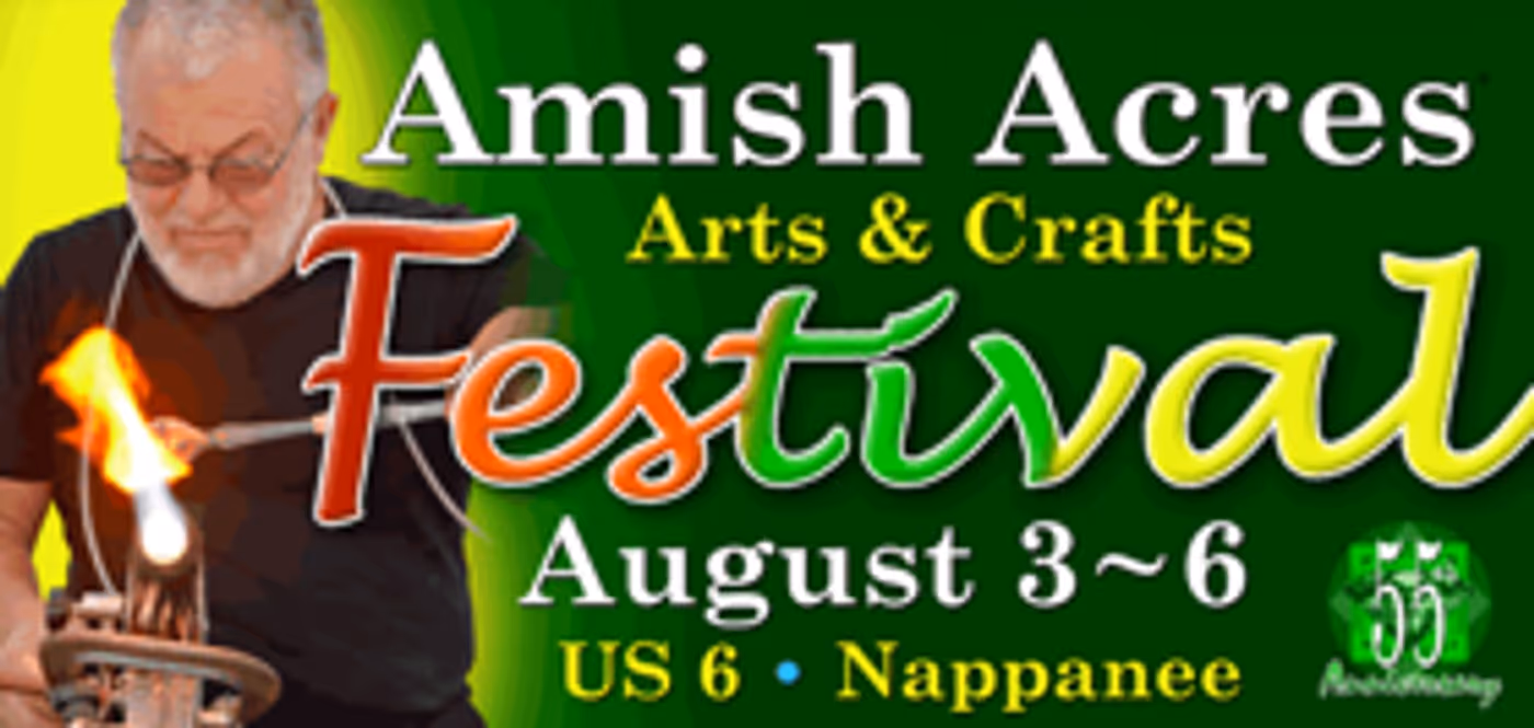 55th Amish Acres Arts & Crafts Festival to Welcome New and Veteran Artists  Image