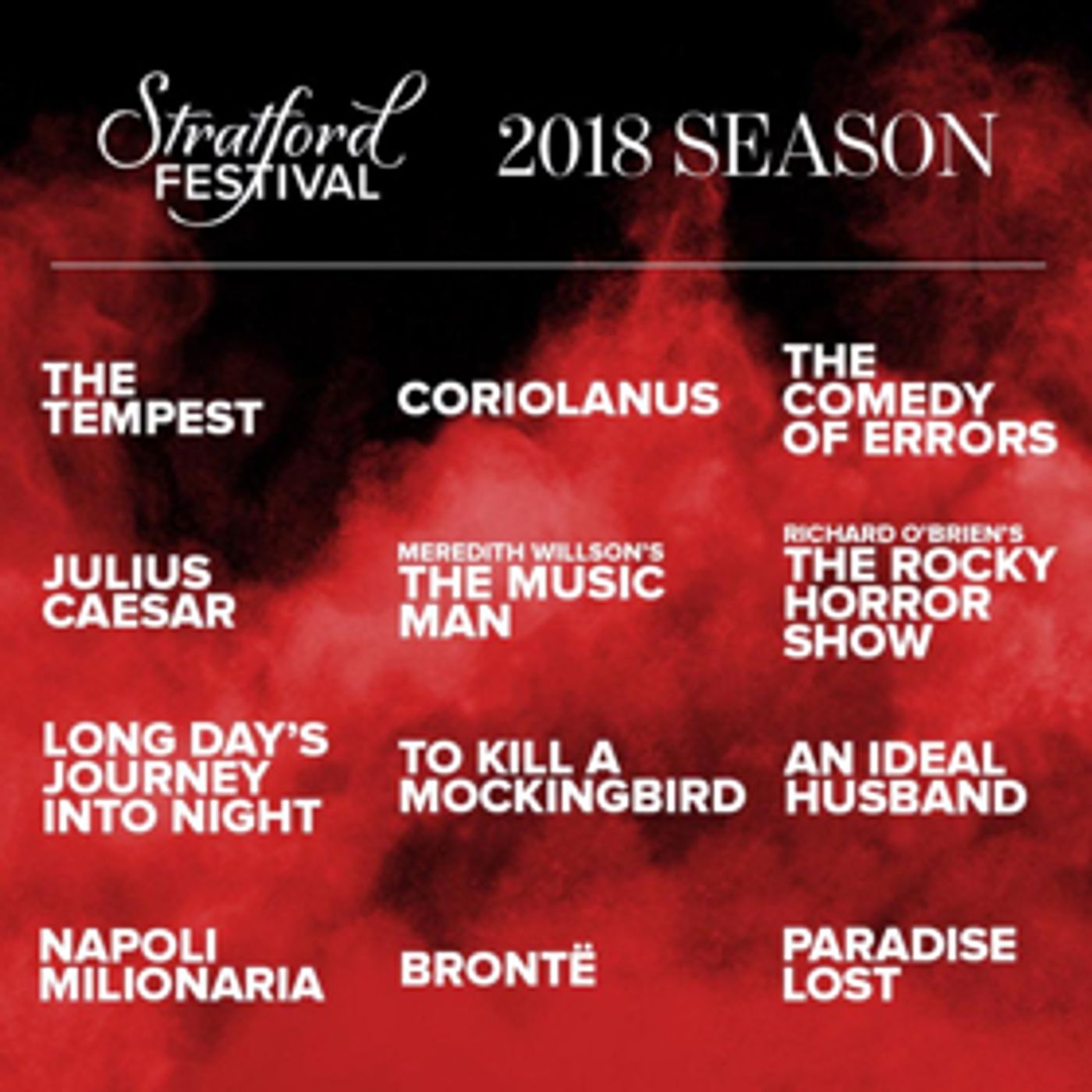 Shakespeare, Musicals, Premieres and More to Explore Free Will at Stratford Festival in 2018  Image