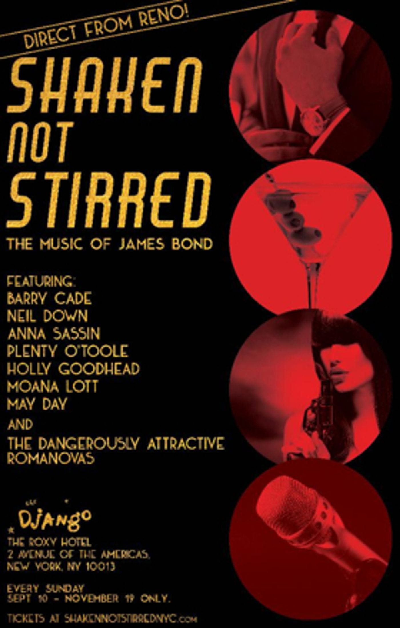 Enter the World of James Bond with Immersive 'SHAKEN NOT STIRRED' in NYC Image