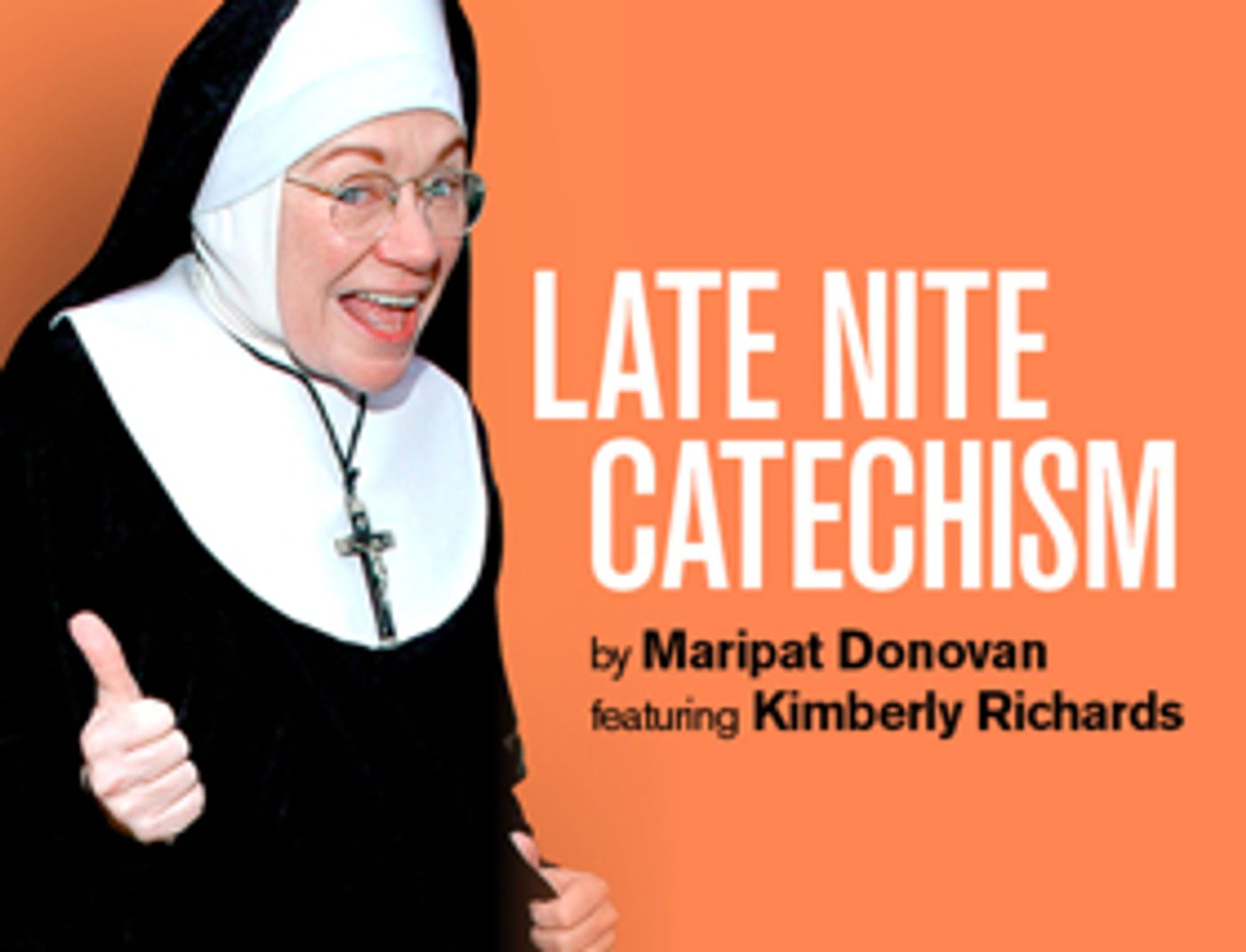 She's a Hard Habit to Break! Star to Perform 800th Show in LATE NITE CATECHISM at City Theatre  Image