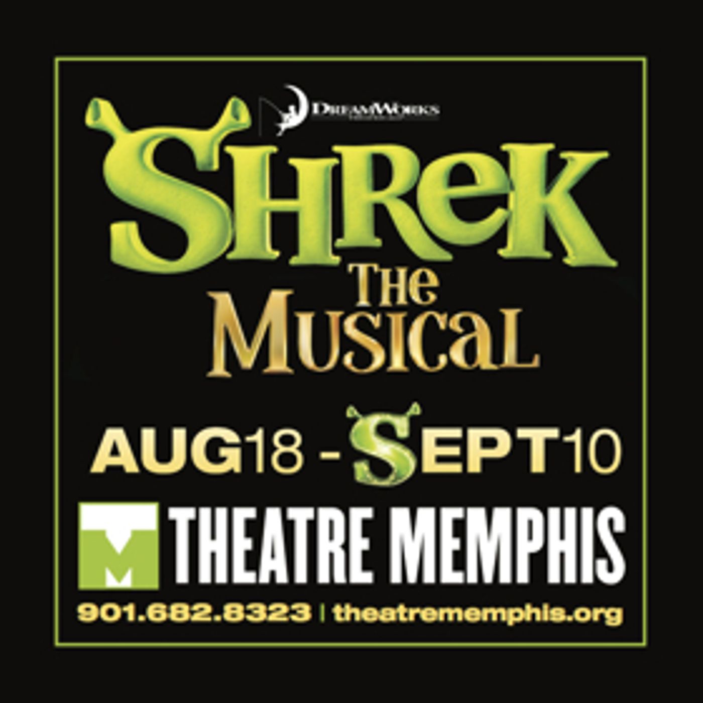 Theatre Memphis to Open 98th Season with SHREK THE MUSICAL  Image