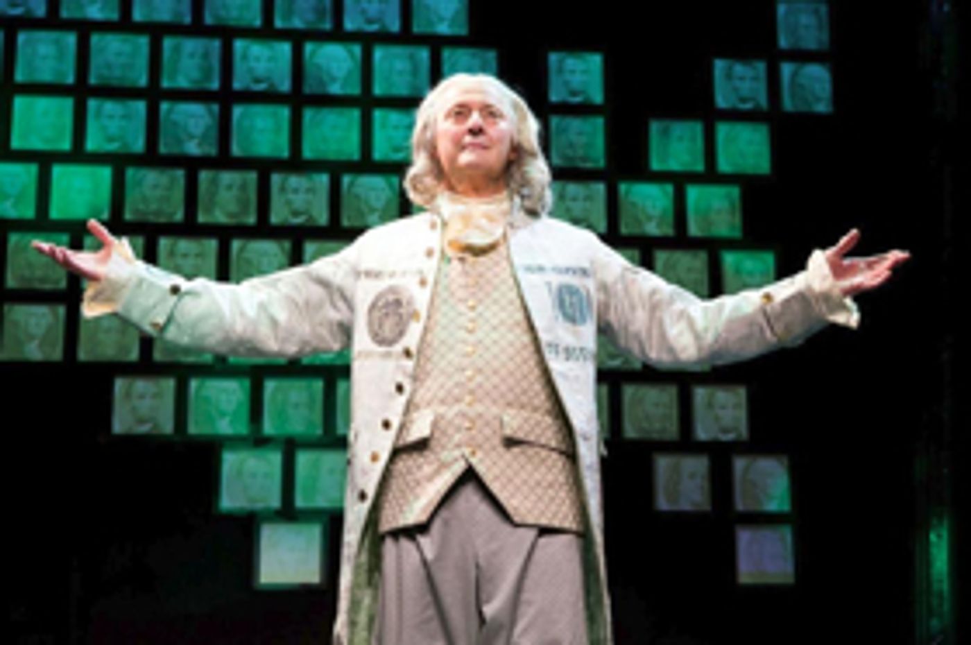 Review: Benjamin Franklin Travels Through the Modern World in MONEY TALKS: THE MUSICAL  Image