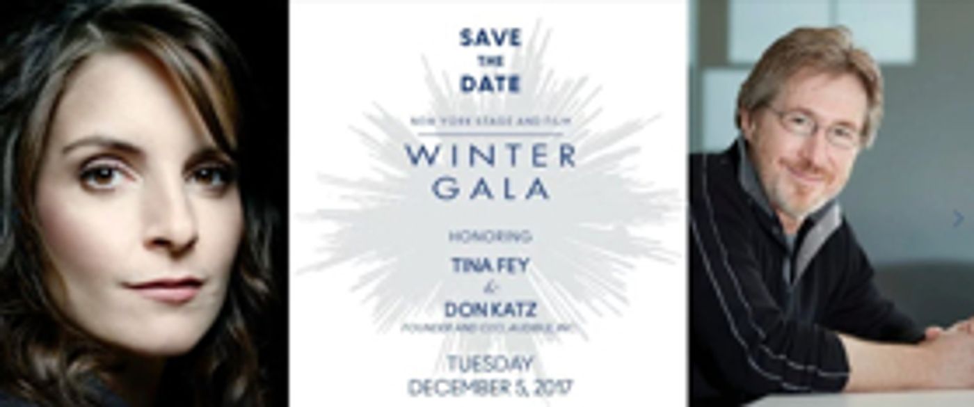 MEAN GIRLS' Tina Fey and Audible's Don Katz Honored at New York Stage and Film's 2017 Winter Gala Tonight  Image