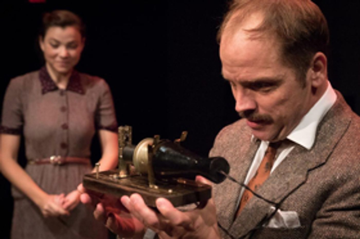 Review: An Adventure Through Time and Technology in THE (CURIOUS CASE OF THE) WATSON INTELLIGENCE, at CoHo Theatre Review: An Adventure Through Time and Technology in THE (CURIOUS CASE OF THE) WATSON INTELLIGENCE, at CoHo Theatre Image