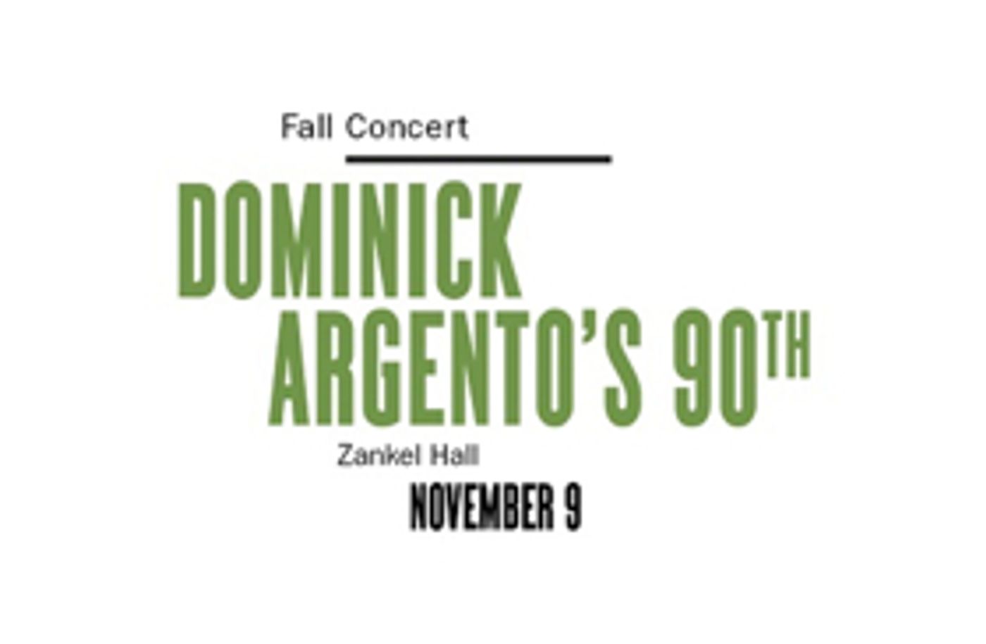New York City Opera to Present Dominick Argento's 90th Birthday Concert  Image