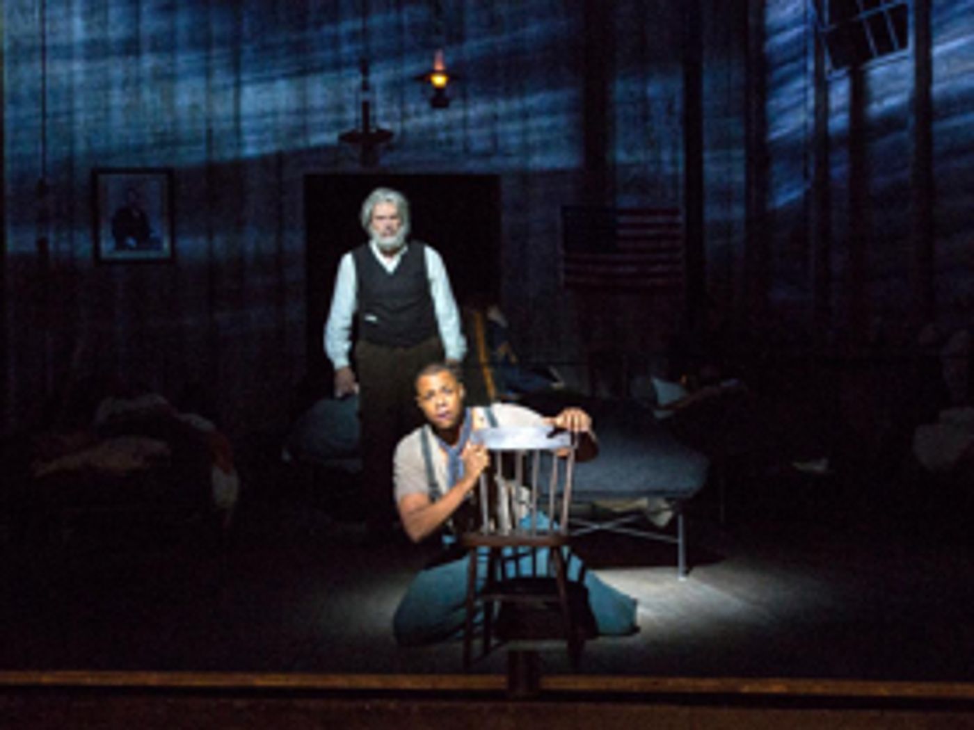 Review: Aucoin's CROSSING at BAM's New Wave Festival Hears America Singing and Crying  Image