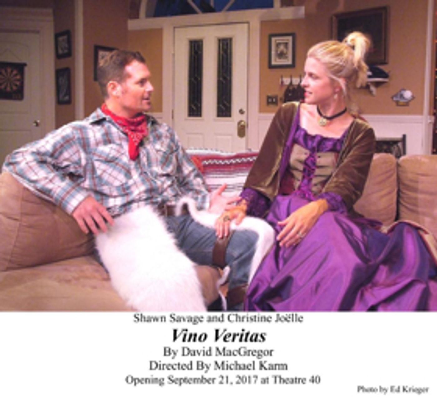 Review: The West Coast Premiere of VINO VERITAS Arrives at Theatre 40 Just in Time for Halloween  Image