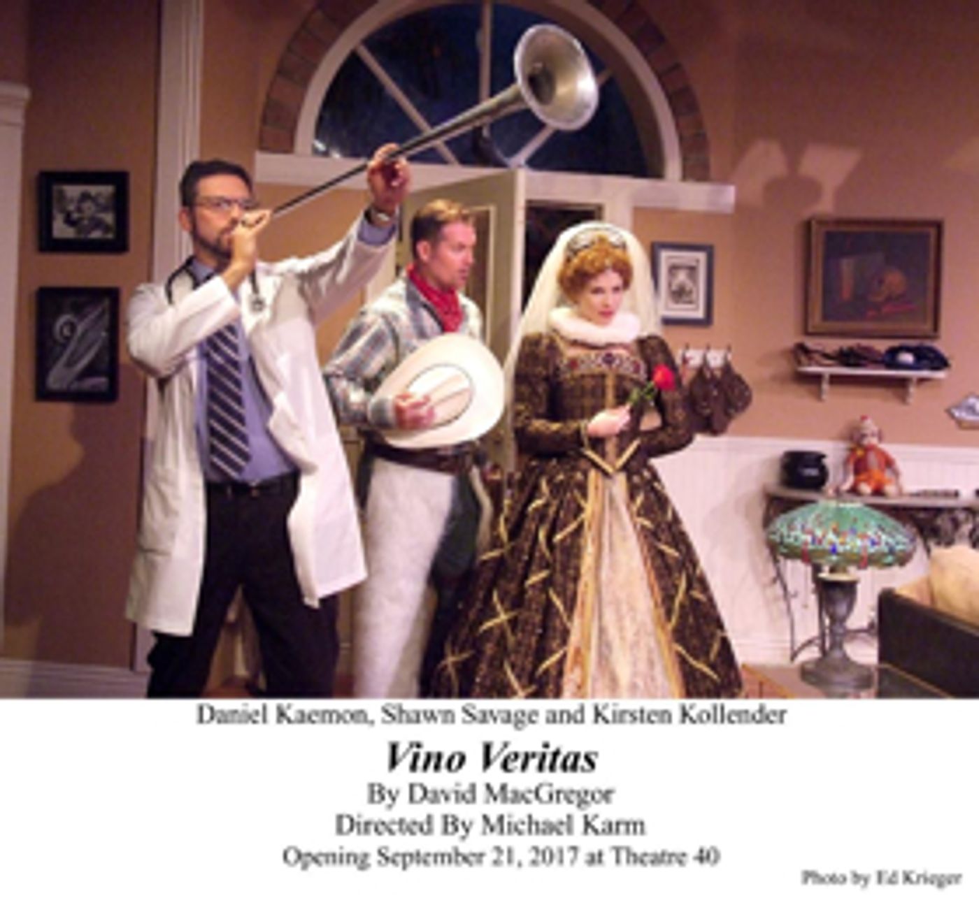 Review: The West Coast Premiere of VINO VERITAS Arrives at Theatre 40 Just in Time for Halloween  Image