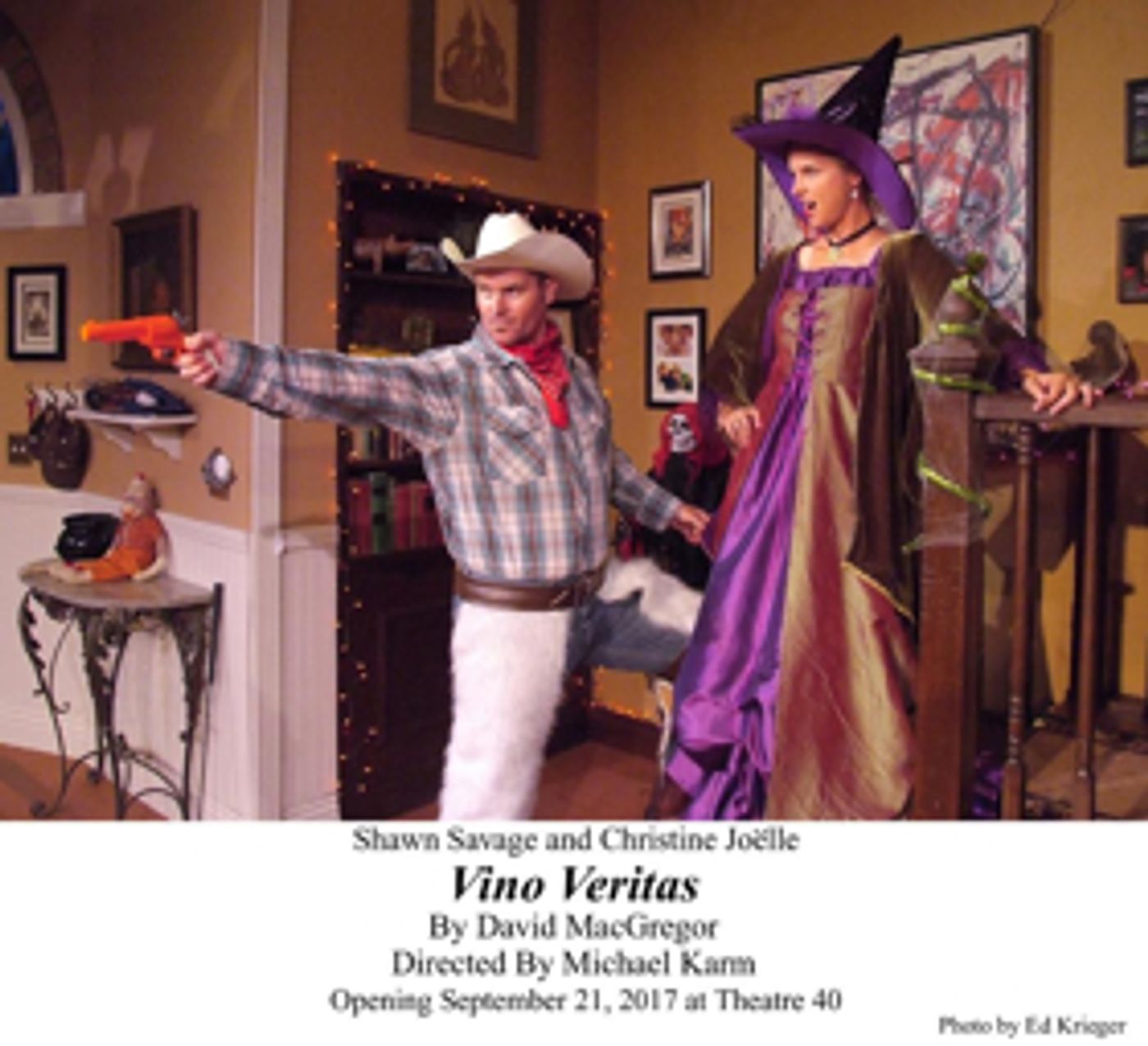 Review: The West Coast Premiere of VINO VERITAS Arrives at Theatre 40 Just in Time for Halloween  Image