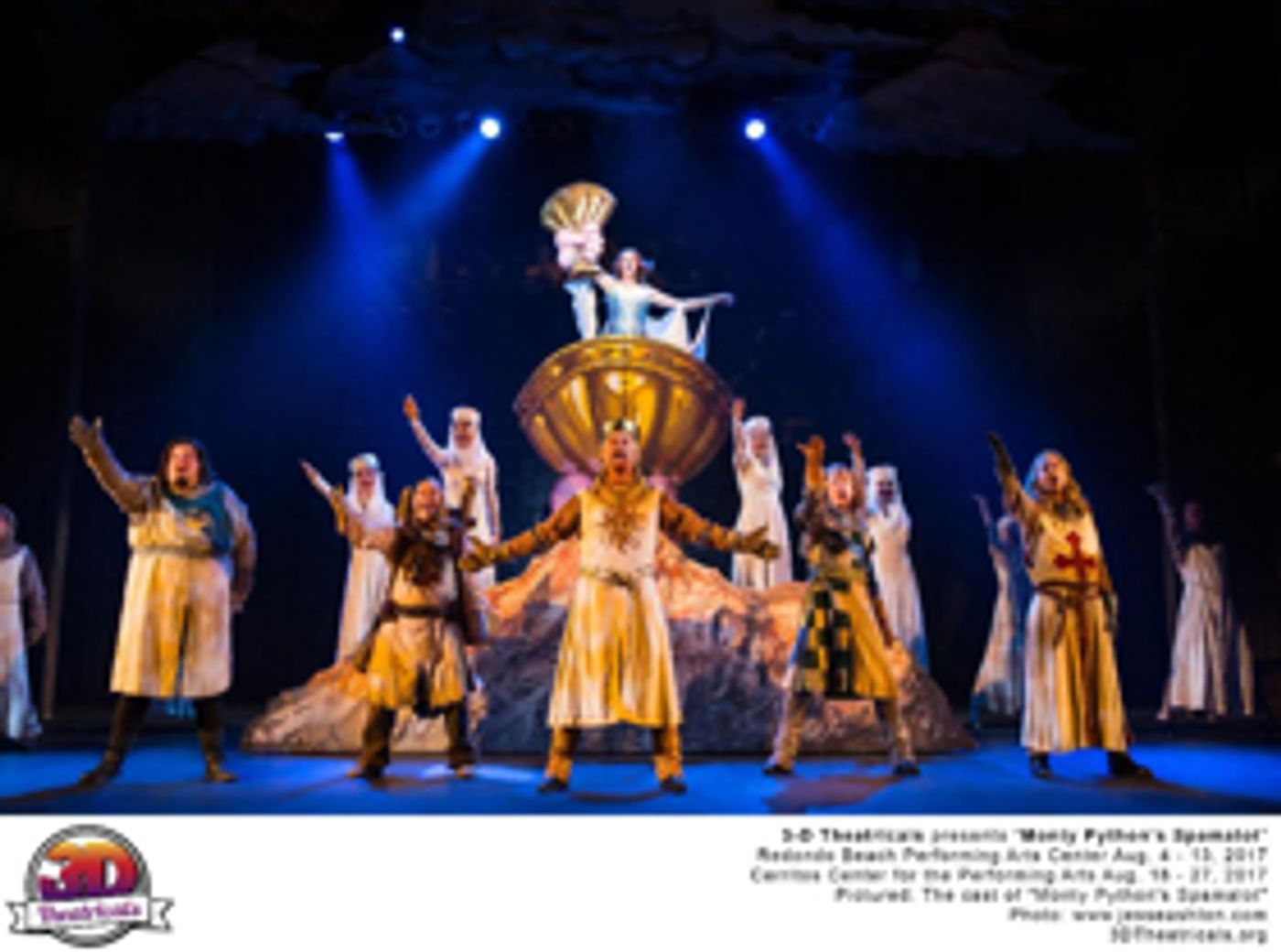 Review: 3-D Theatricals SPAMALOT Brings Stunning Broadway Caliber Production to Local Audiences  Image