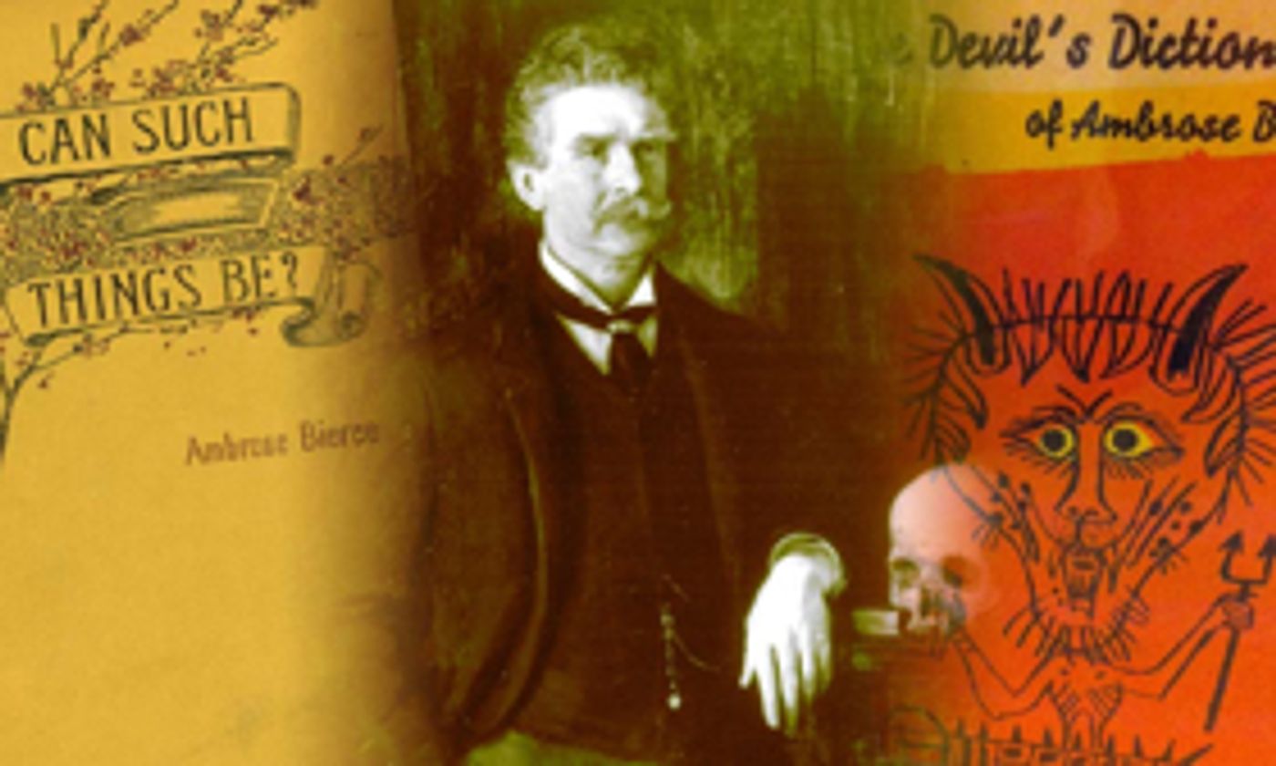 Humor and Horror to Celebrate Halloween 2017 as WordStage Presents Excerpts from Ambrose Bierce  Image