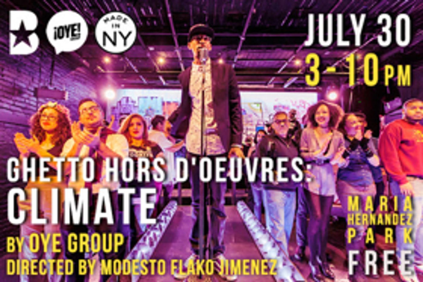 Bushwick Starr Presents Oye Group's GHETTO HORS D'OEUVRES: CLIMATE Image