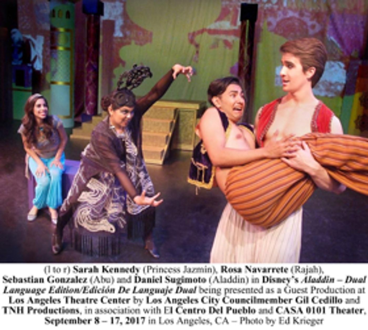 Review: It's a Whole New World in Disney's ALADDIN, Dual Language Edition at LA Theatre Center  Image