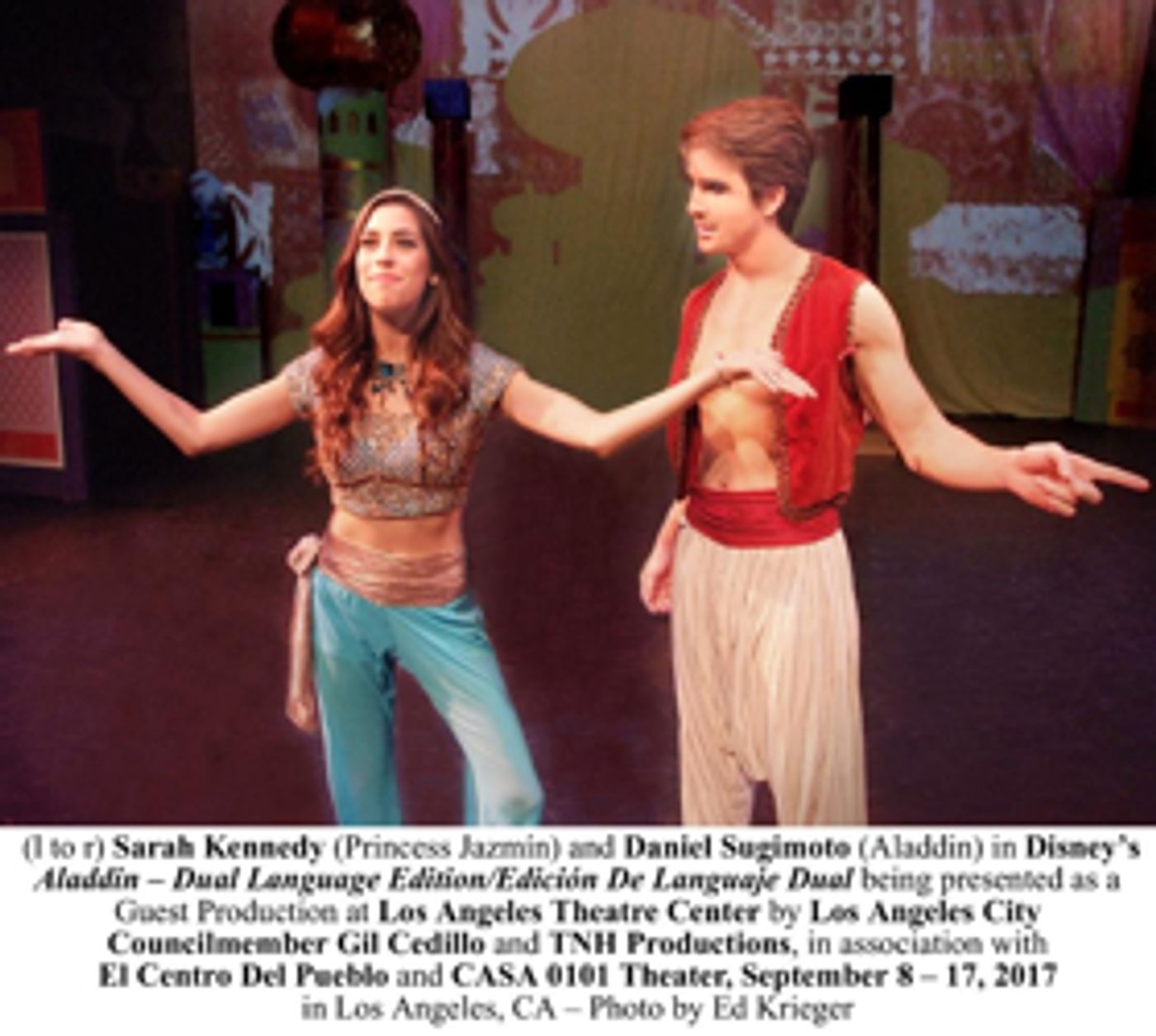 Review: It's a Whole New World in Disney's ALADDIN, Dual Language Edition at LA Theatre Center  Image