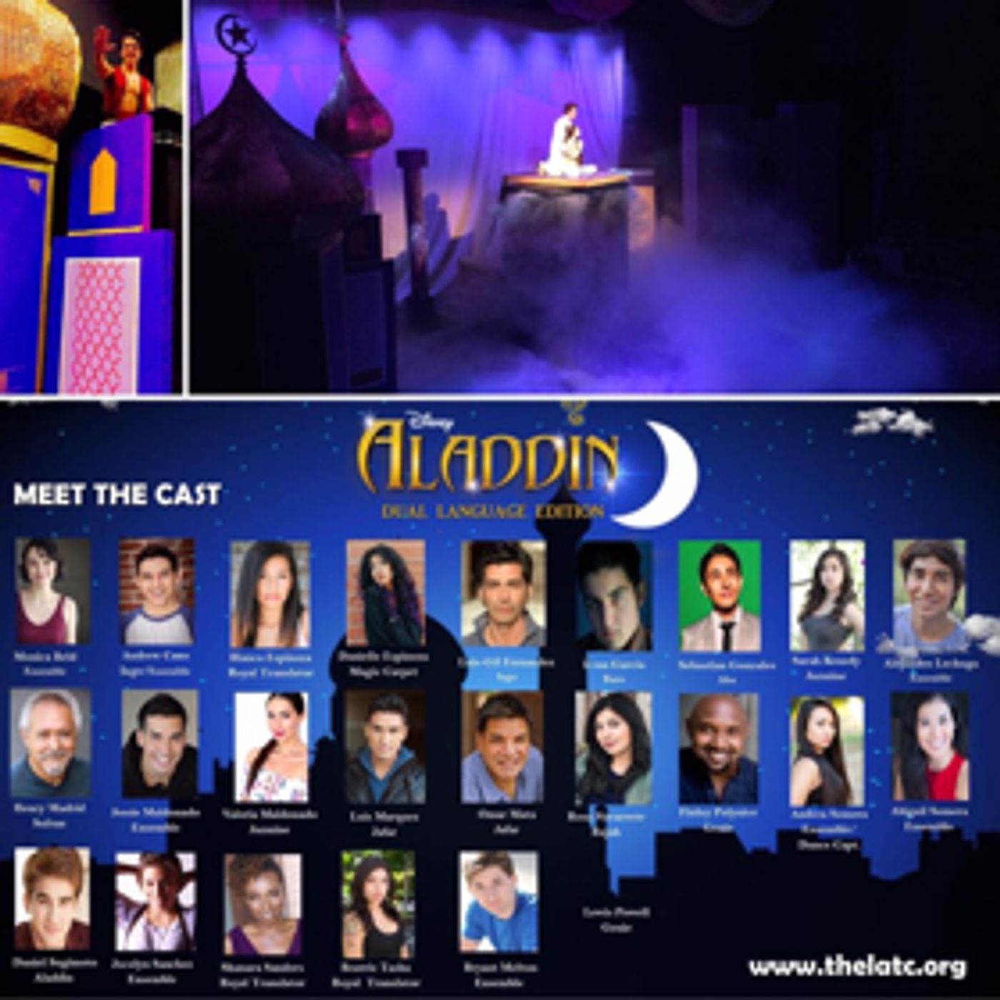 Review: It's a Whole New World in Disney's ALADDIN, Dual Language Edition at LA Theatre Center  Image