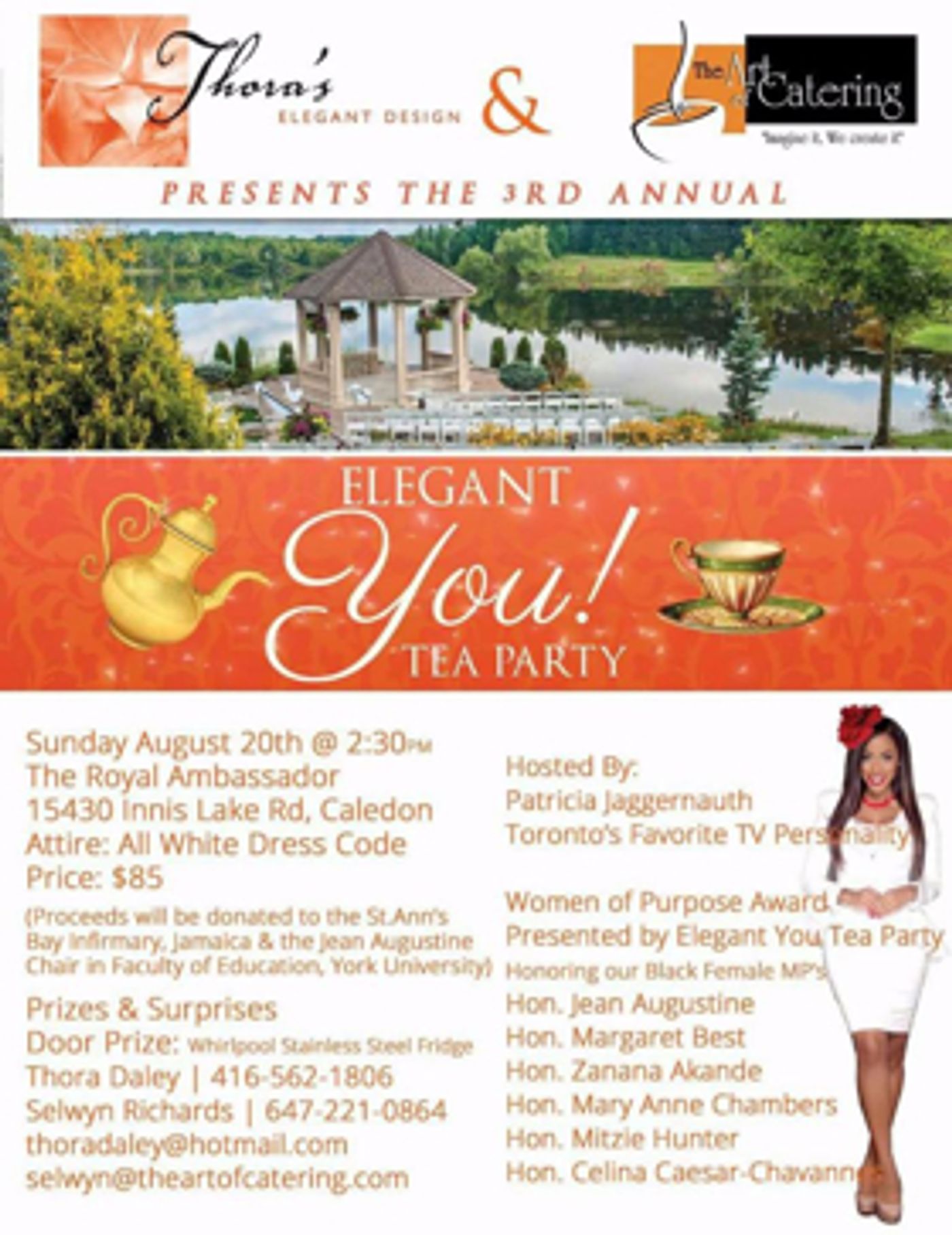 ELEGANT YOU TEA PARTY to Present Women of Purpose Award Image