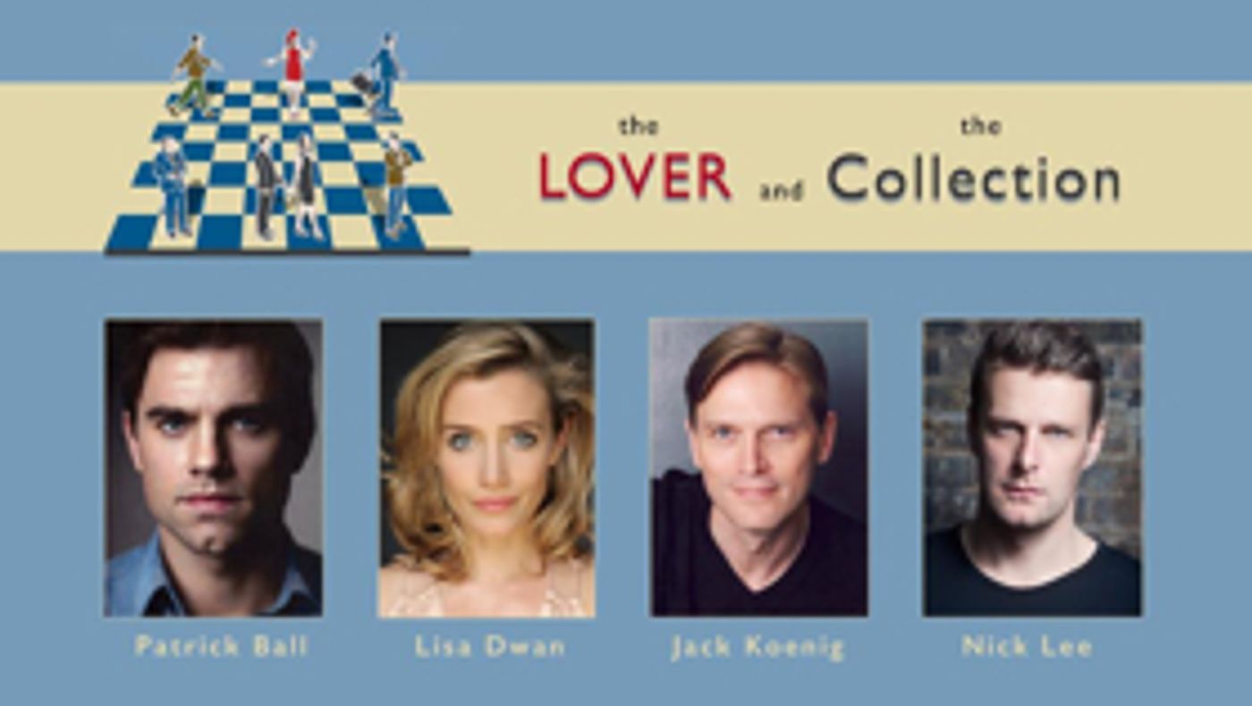 THE LOVER and THE COLLECTION Double Bill Set for Shakespeare Theatre Company  Image