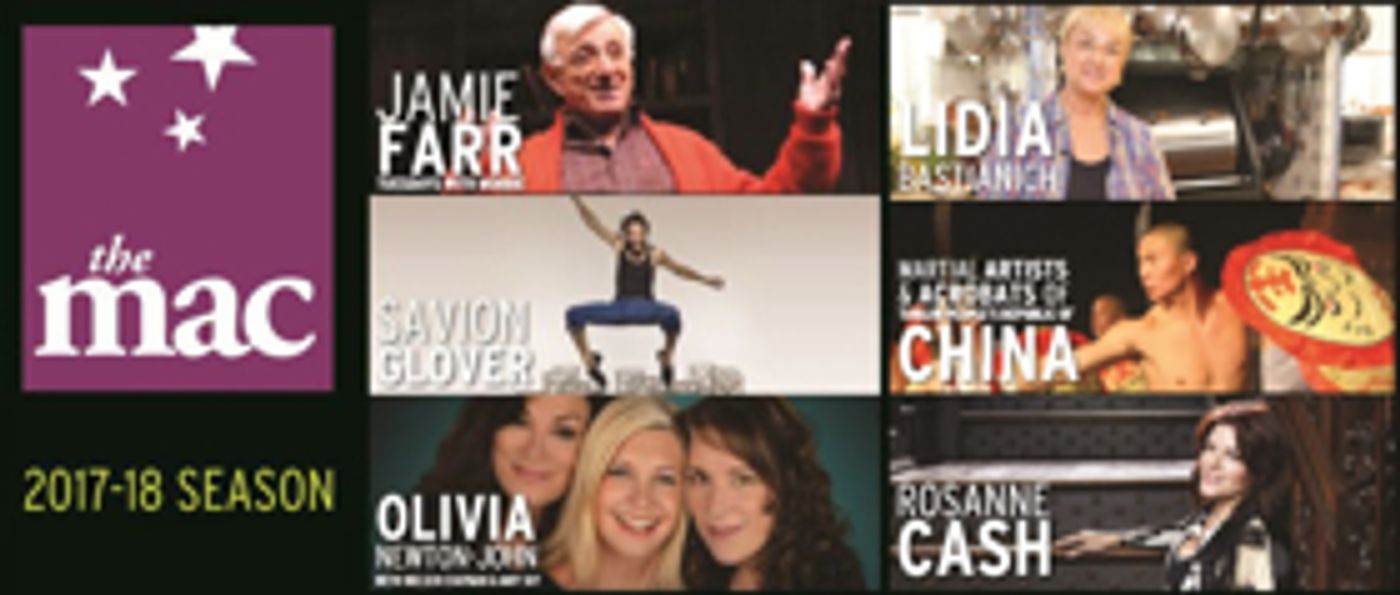 Single Tickets on Sale Next Month for The MAC's 2017-18 Season  Image