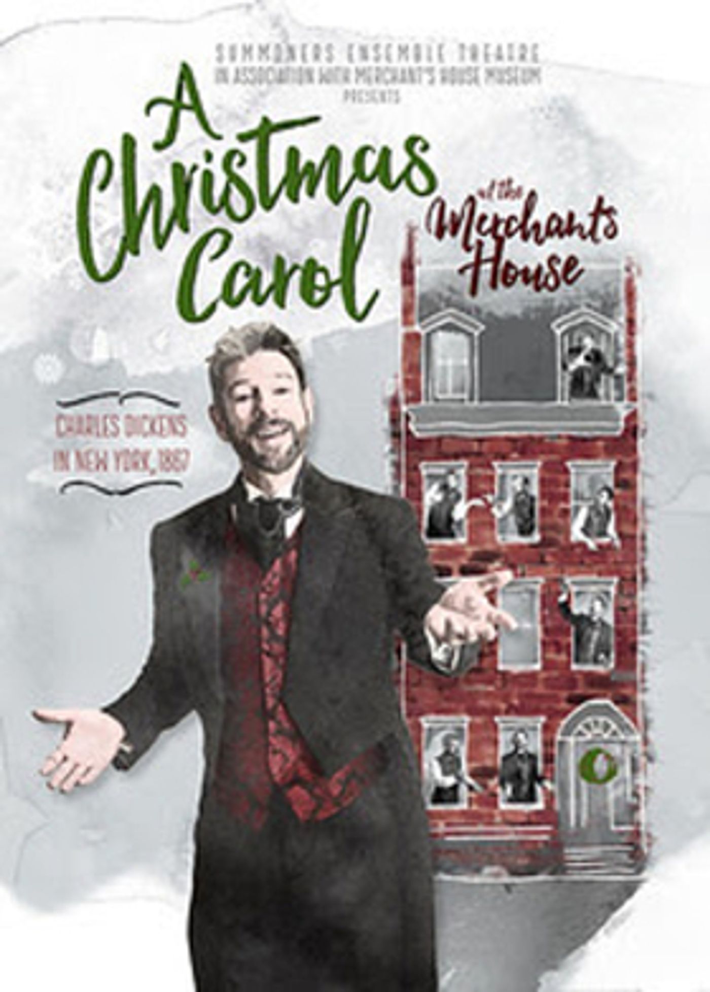 A CHRISTMAS CAROL Returns to the Merchant's House this Holiday Season  Image