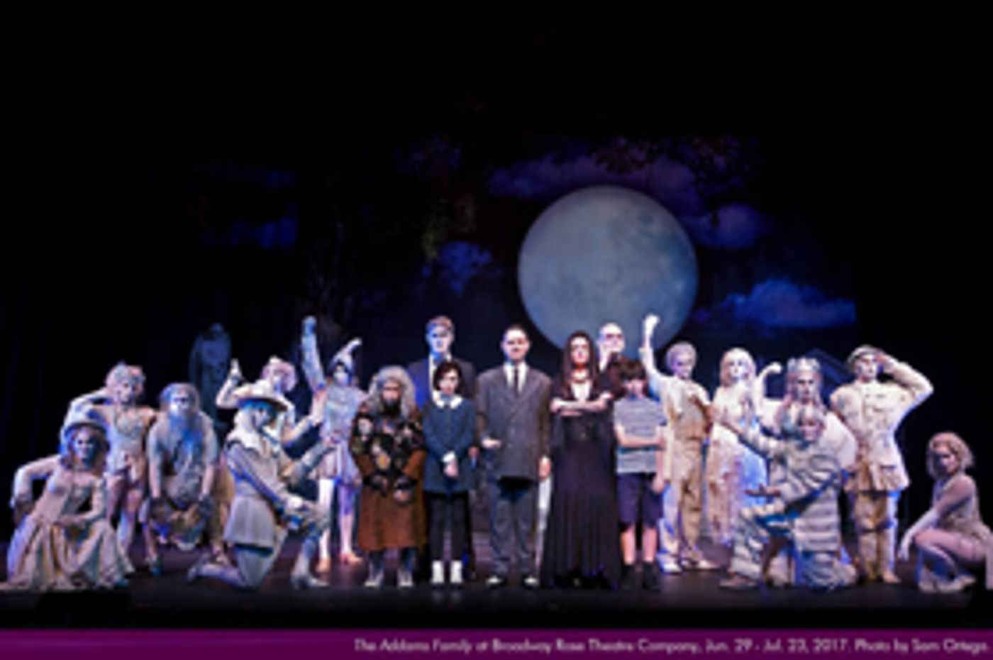 Review: Creepy, Kooky, Spooky, Ooky, and So Much Fun! THE ADDAMS FAMILY at Broadway Rose  Image