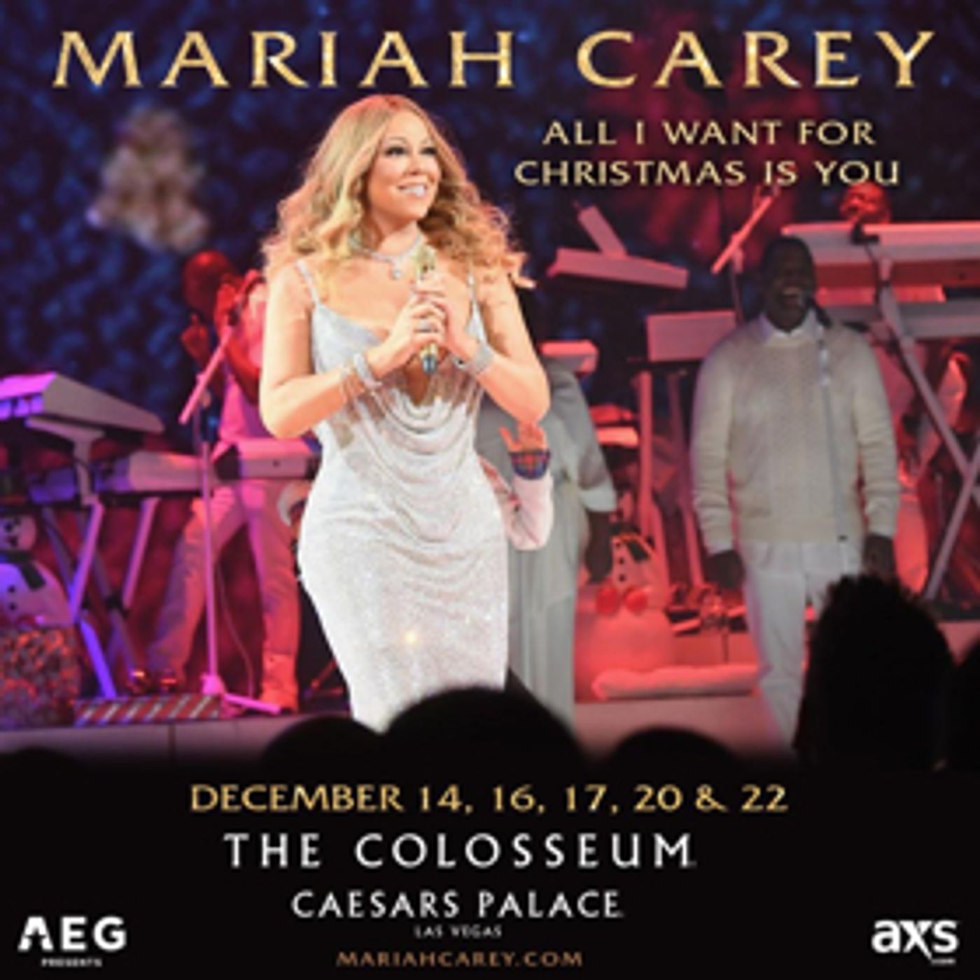 Mariah Carey to Return to The Colosseum at Caesars Palace for Christmas  Image