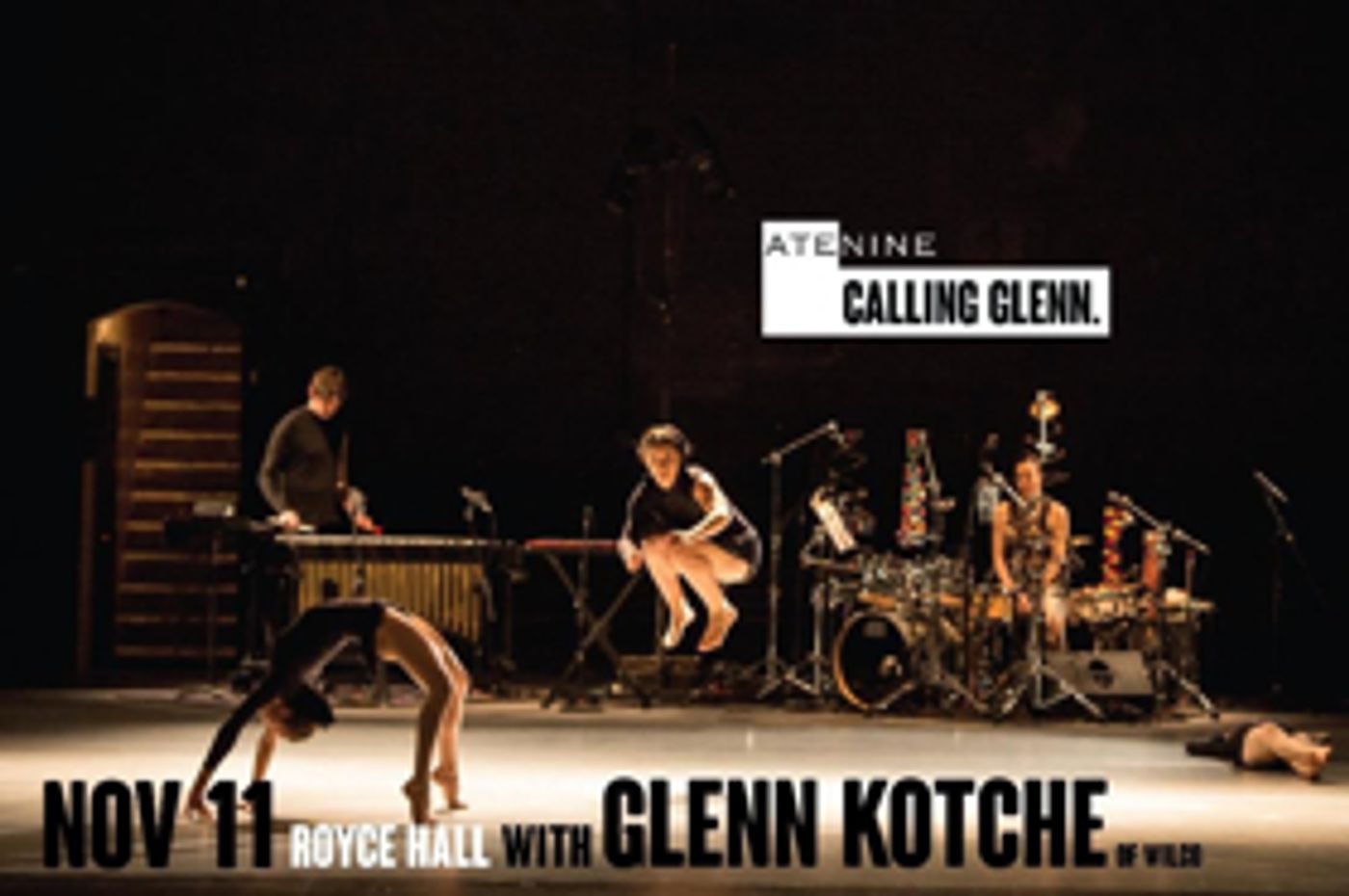 Wilco's Glenn Kotche Performs with ATENine at Royce UCLA, 11/11 Image