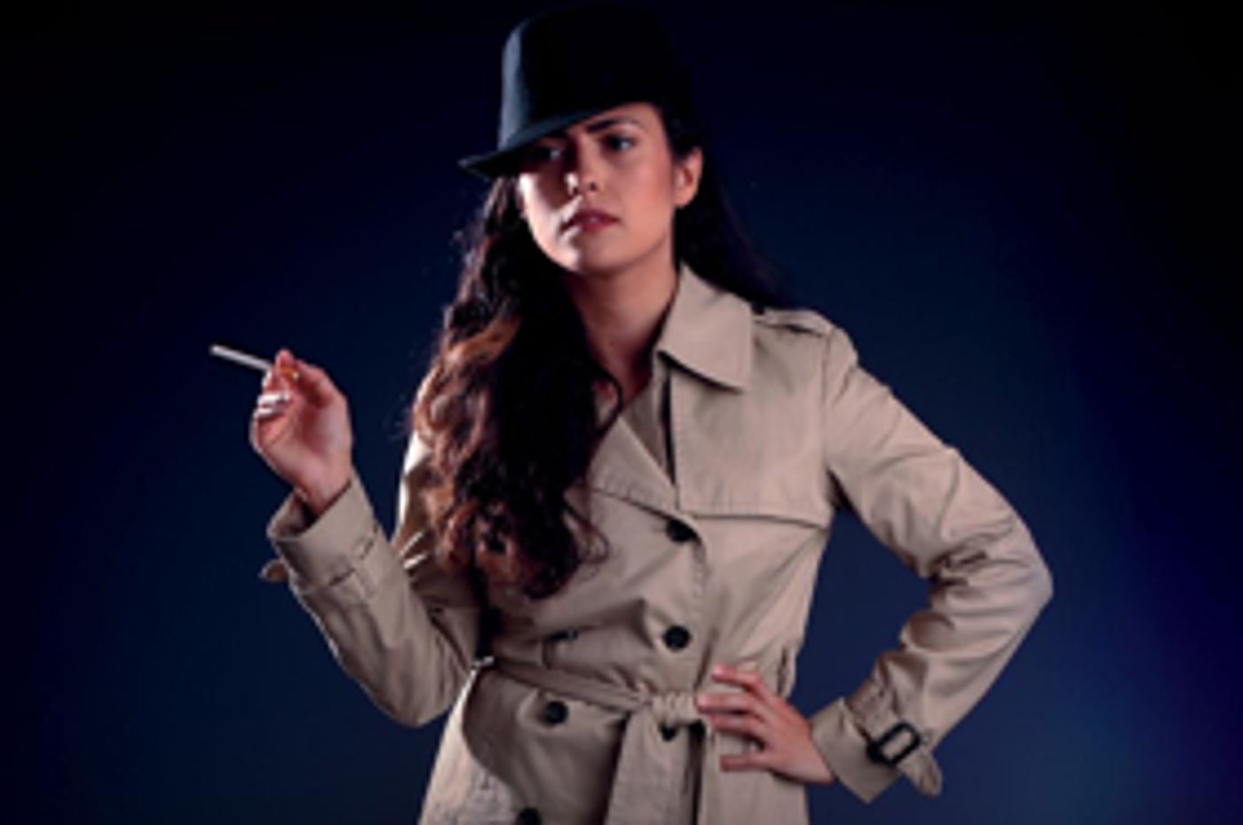 COME LIGHT MY CIGARETTE Starring Erikka Walsh Preps for Previews  Image