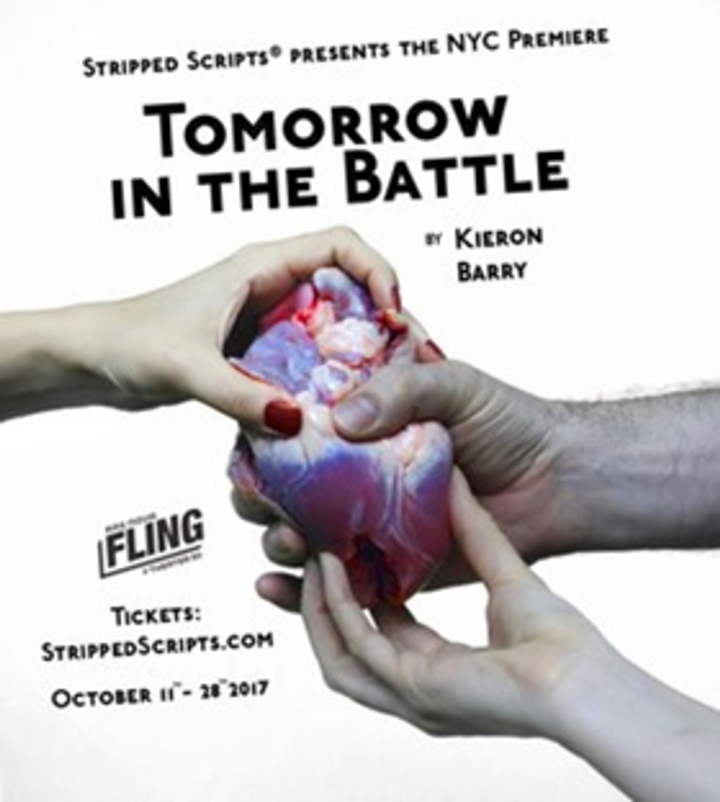 Stripped Scripts to Host Special Event Featuring TOMORROW IN THE BATTLE at Drama Book Shop  Image