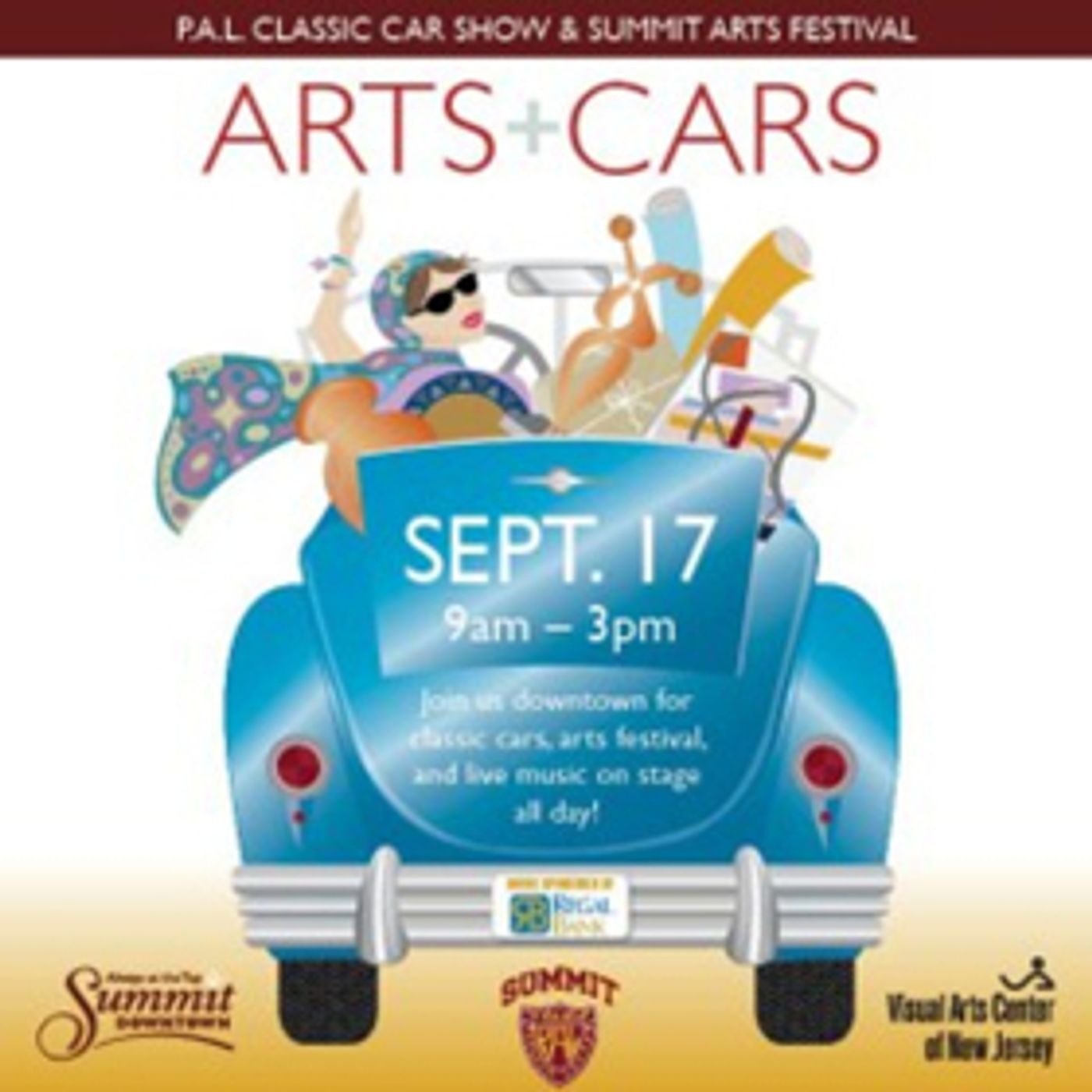 The Visual Arts Center of New Jersey to Host Summit Downtown Art Festival Image