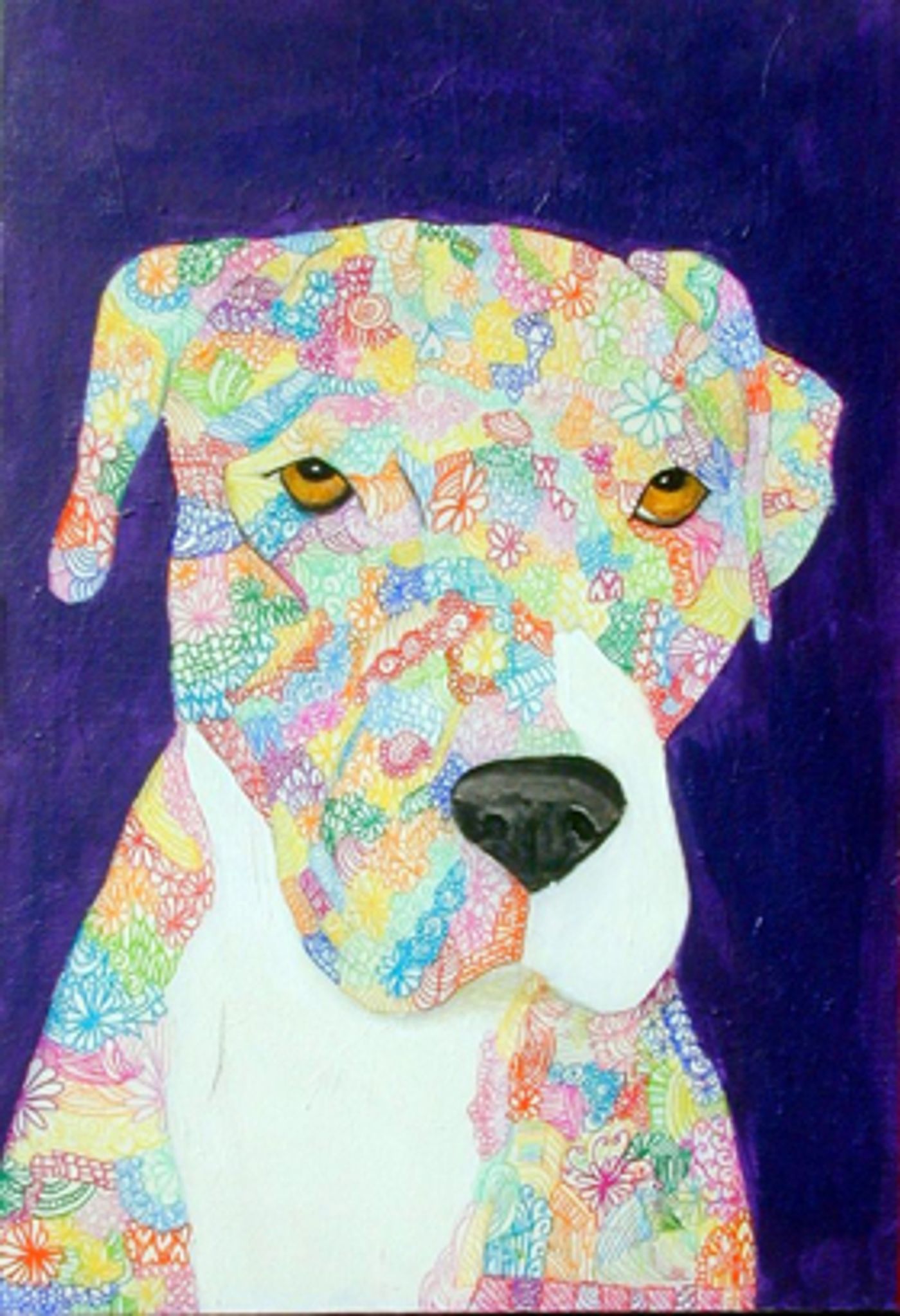 Maria Rachiele's DOODLE DOG PORTRAITS on View at King Center Image