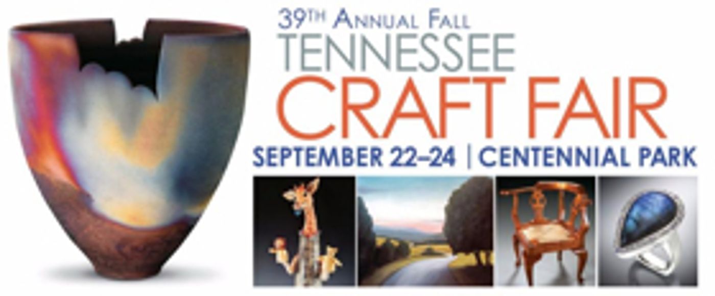 39th Annual Fall Tennessee Craft Fair to Open September 22nd  Image