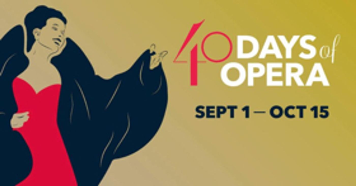 Utah Opera to Celebrate 40 Years with 40 DAYS OF OPERA Festival  Image