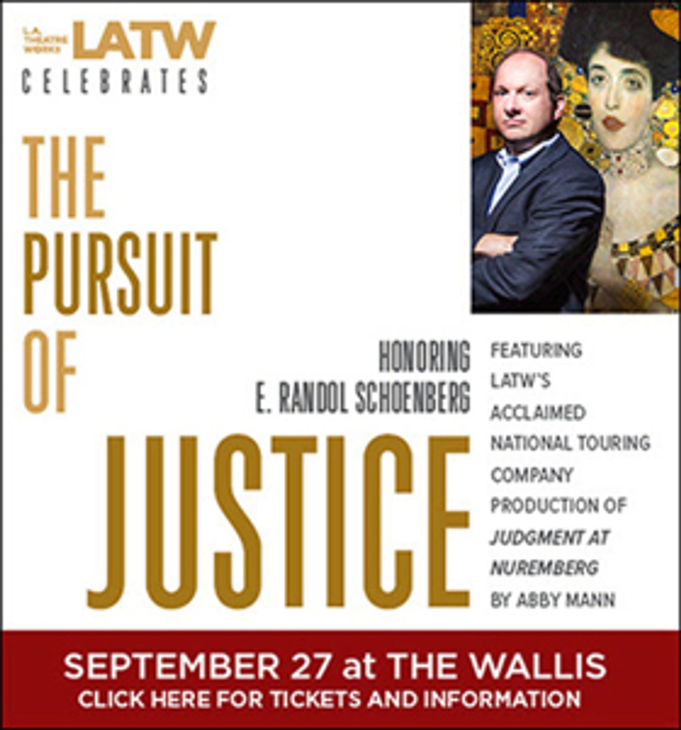 LATW to Honor E. Randol Schoenberg at 'PURSUIT OF JUSTICE' This Fall  Image