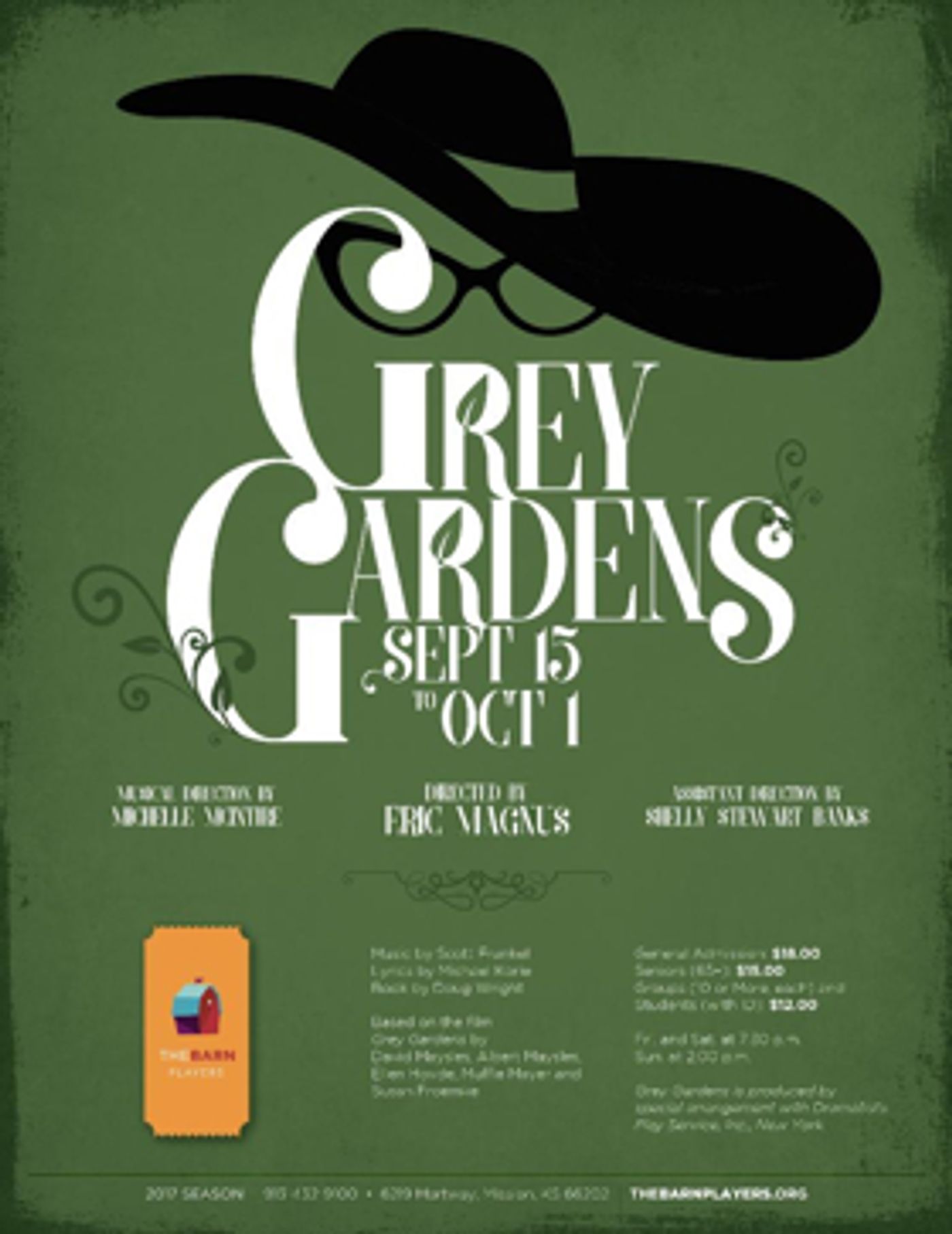 The Barn Players to Present GREY GARDENS  Image