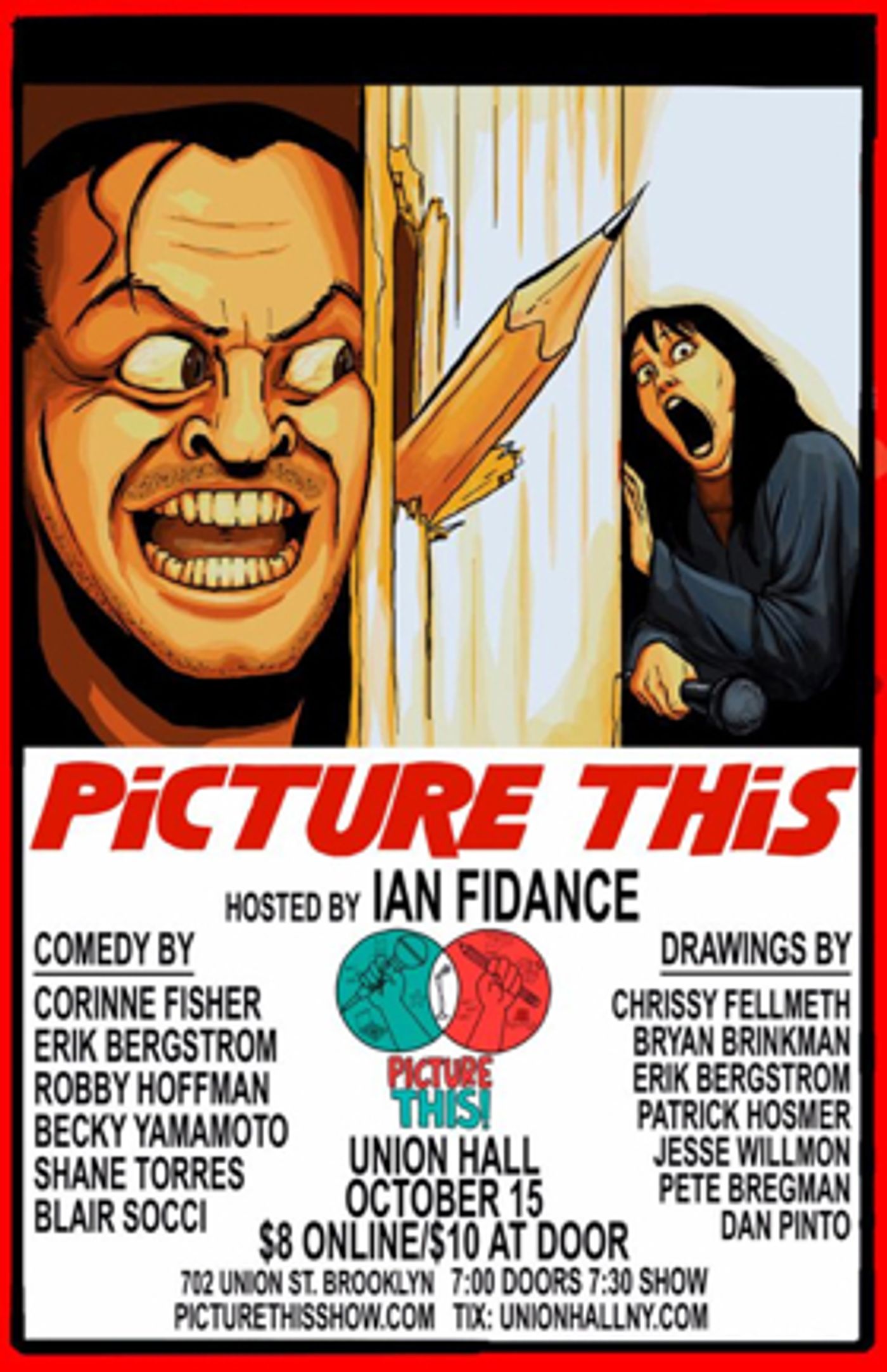 PICTURE THIS to Return to Union Hall This October with Corinne Fisher, Erik Bergstrom and More  Image