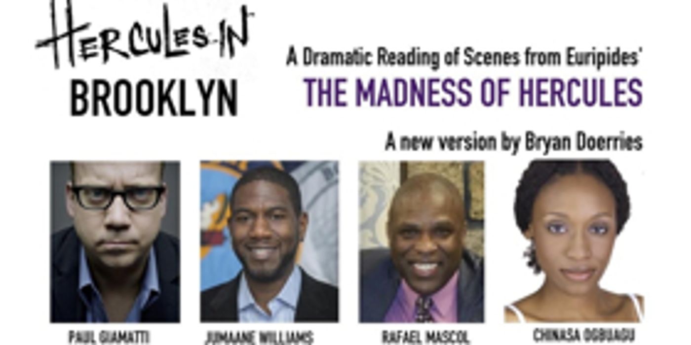 Paul Giamatti and Chinasa Ogbuagu Headline Anti-Gun Violence Project HERCULES IN BROOKLYN  Image