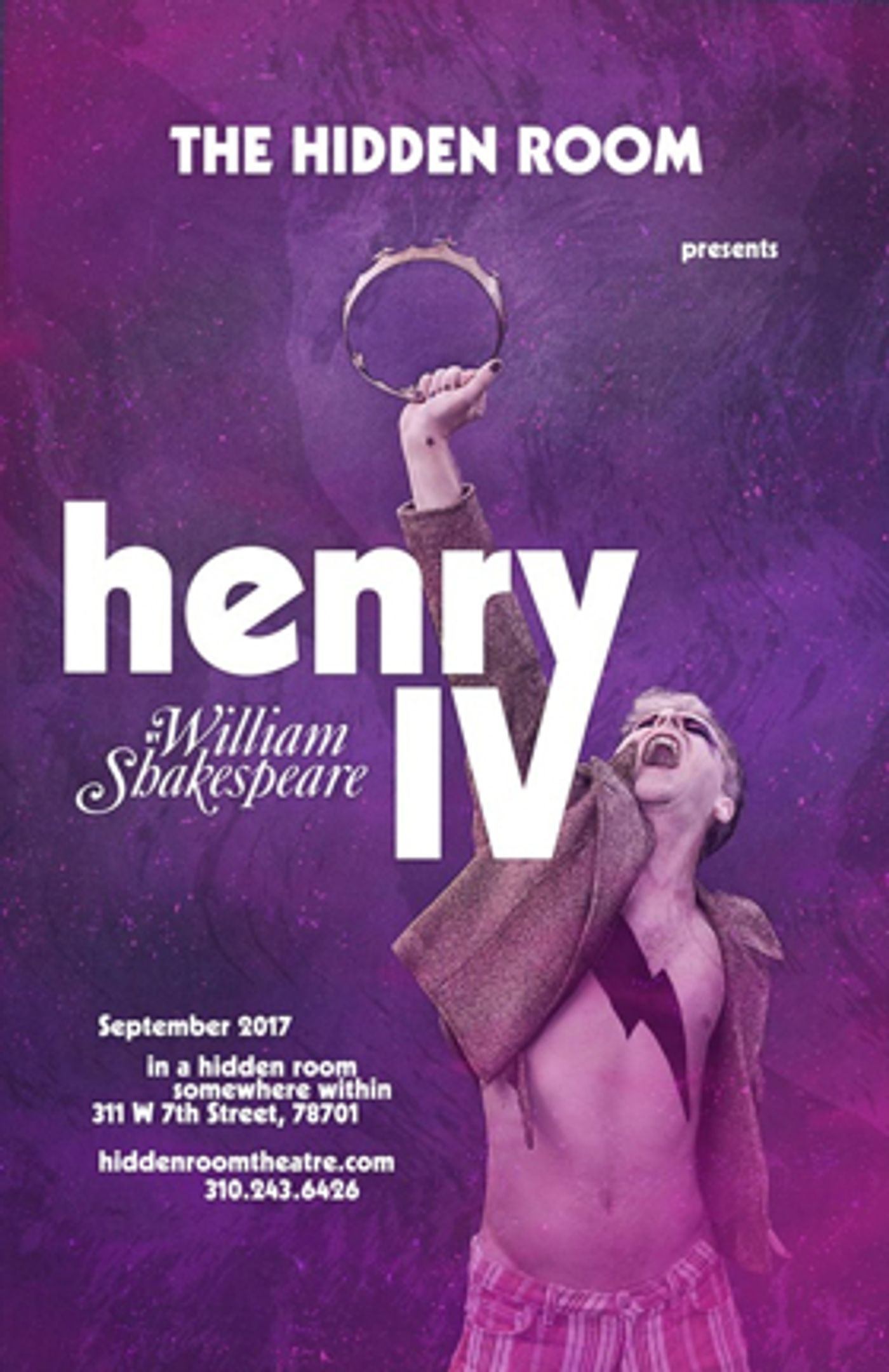 Review: HENRY IV - Hidden Room Rocks Shakespearean History  Image