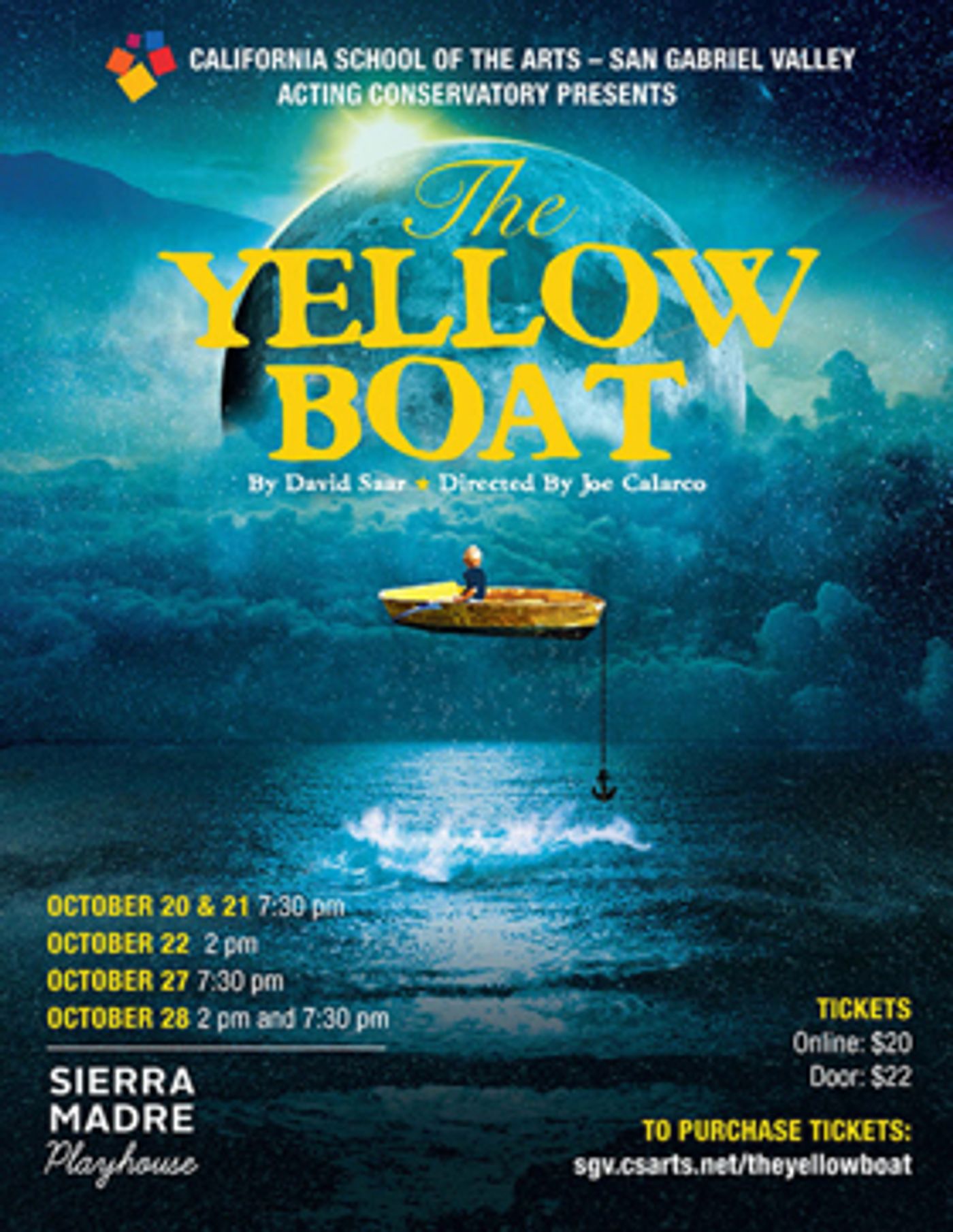 CSArts-SGV Presents Inaugural Play THE YELLOW BOAT in Partnership with Sierra Madre Playhouse  Image