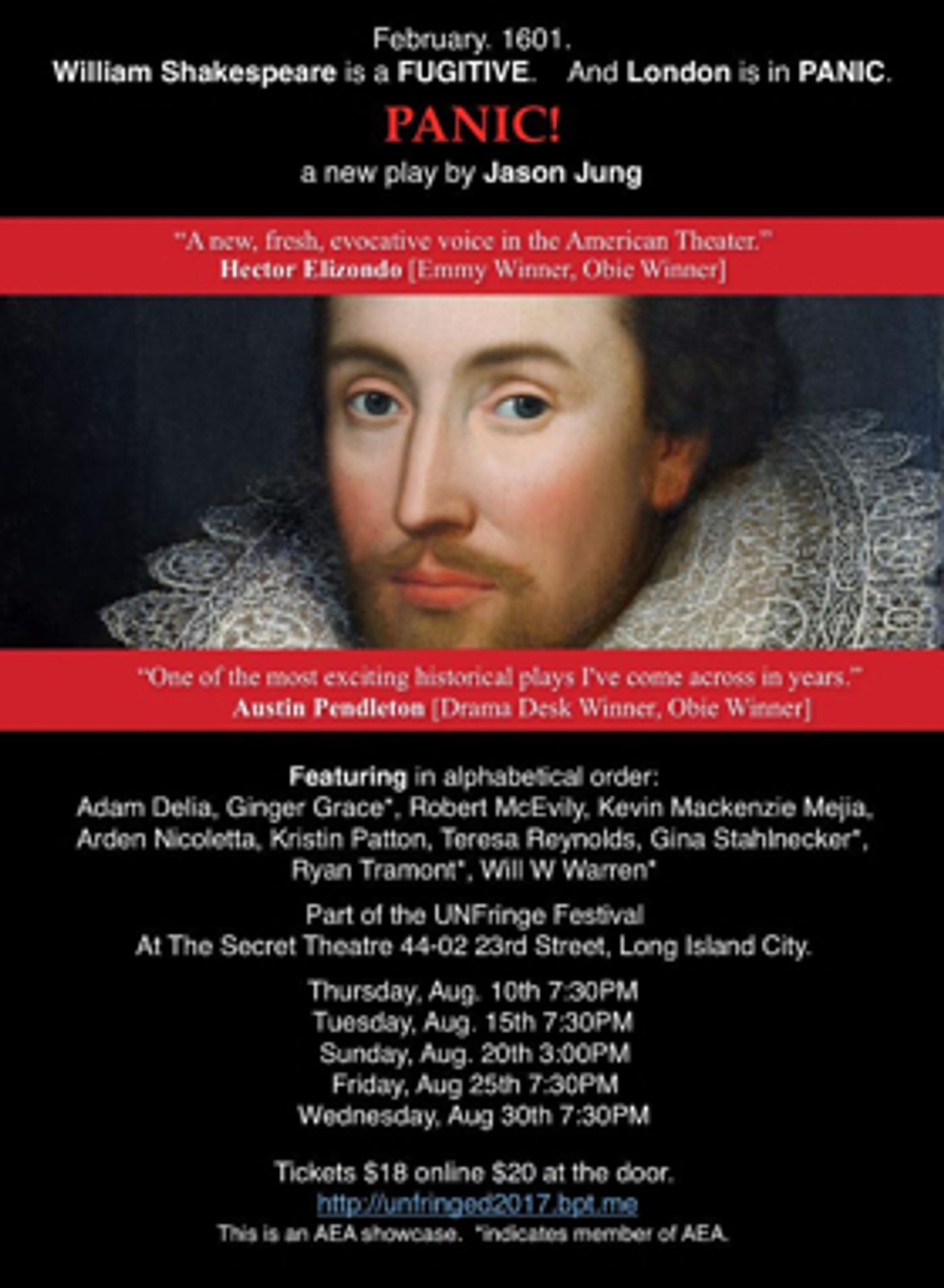 Jason Jung's PANIC! Explores Censorship, Politics and History at the Secret Theatre  Image