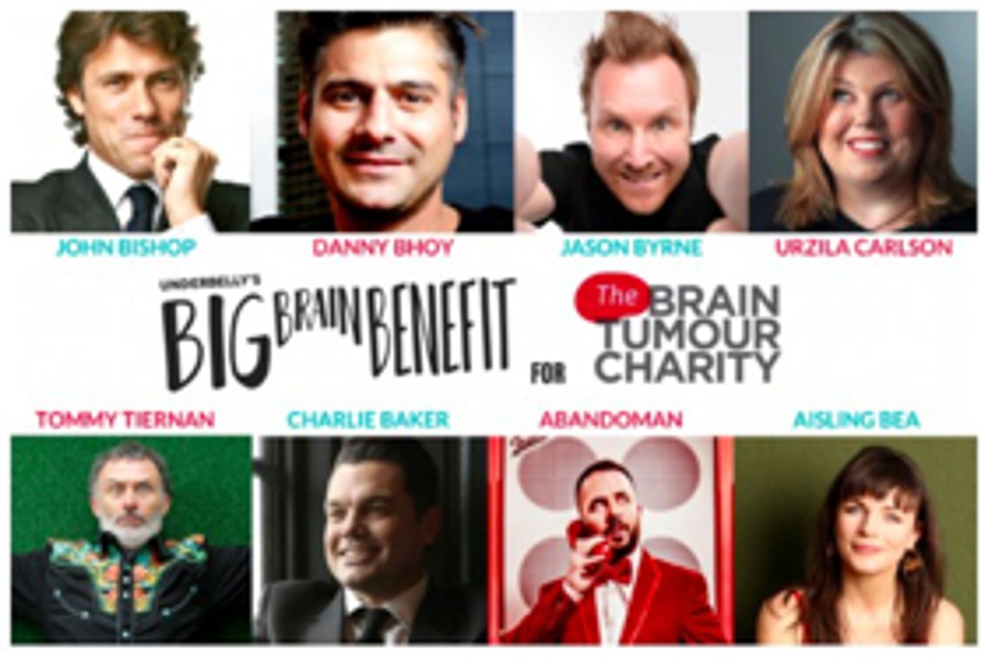 Line Up Announced for Underbelly's Big Brain Benefit  Image