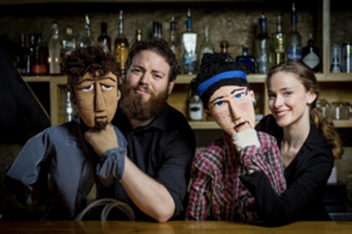 It's Romance and Puppets in BENDY SIGN TAVERN at Toronto Fringe  Image