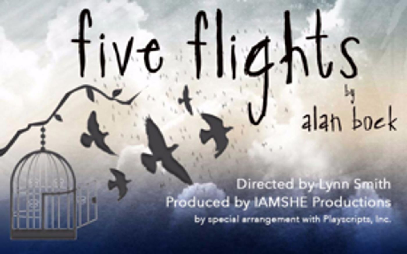 FIVE FLIGHTS to Open at CAT Theatre  Image