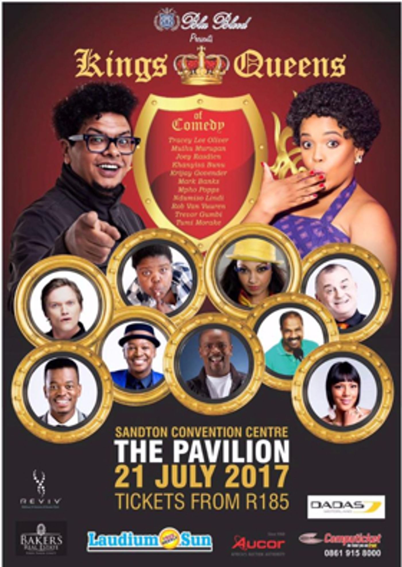 KINGS & QUEENS OF COMEDY Brings South Africa's Best to Sandton  Image