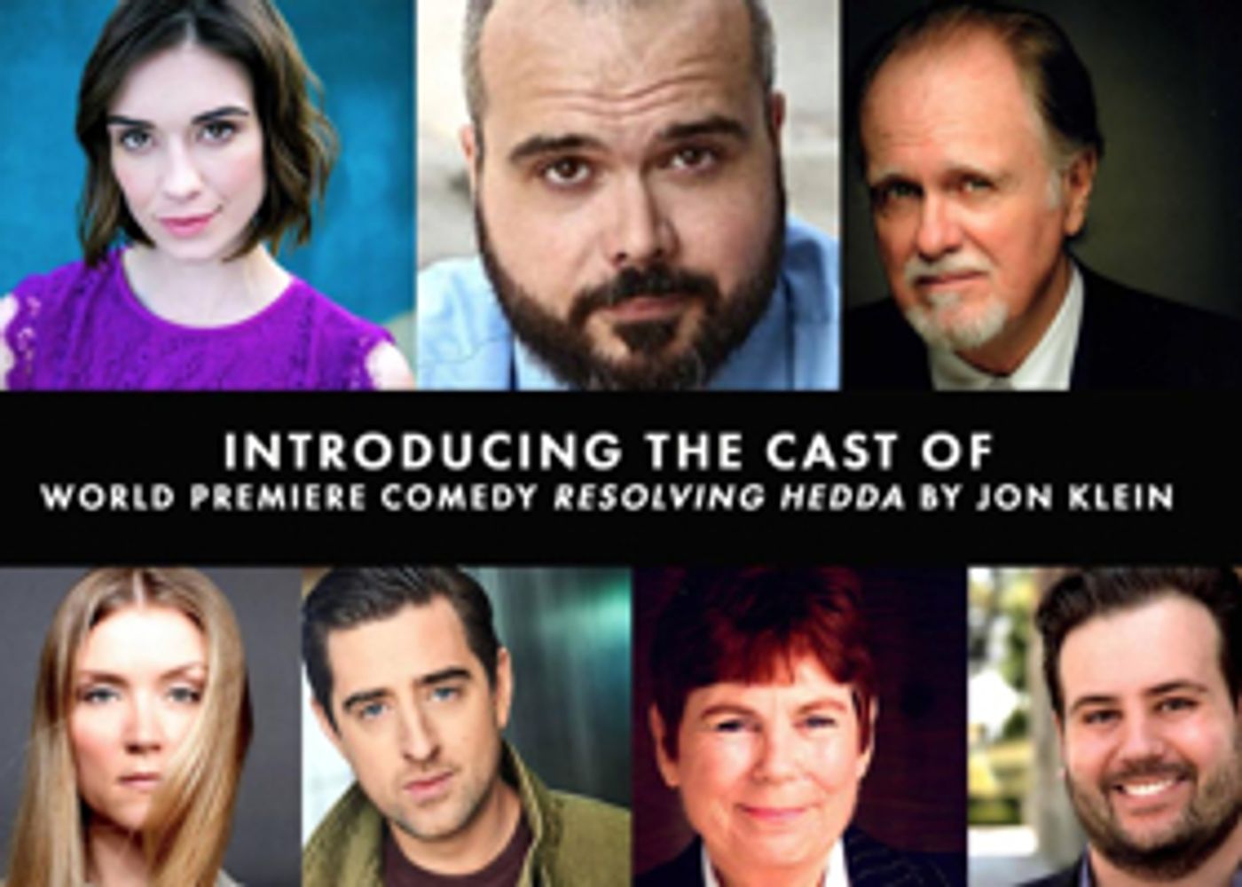 Casting Announced for World Premiere Comedy RESOLVING HEDDA at Victory Theatre Center  Image