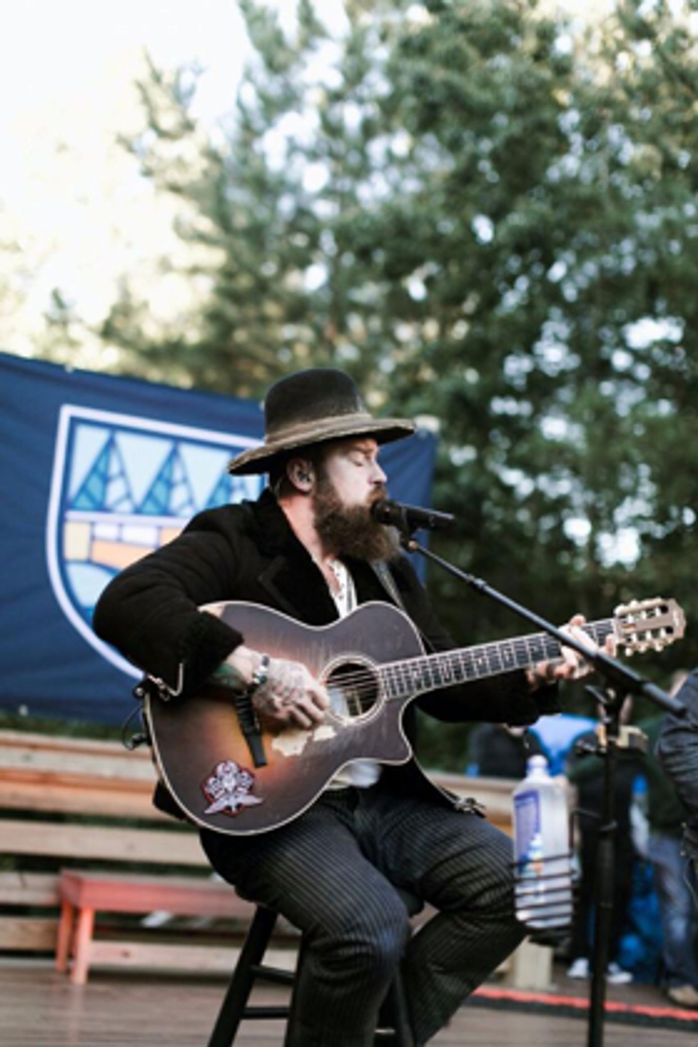Photo: Zac Brown Performs for Veterans at Camp Southern Ground  Image
