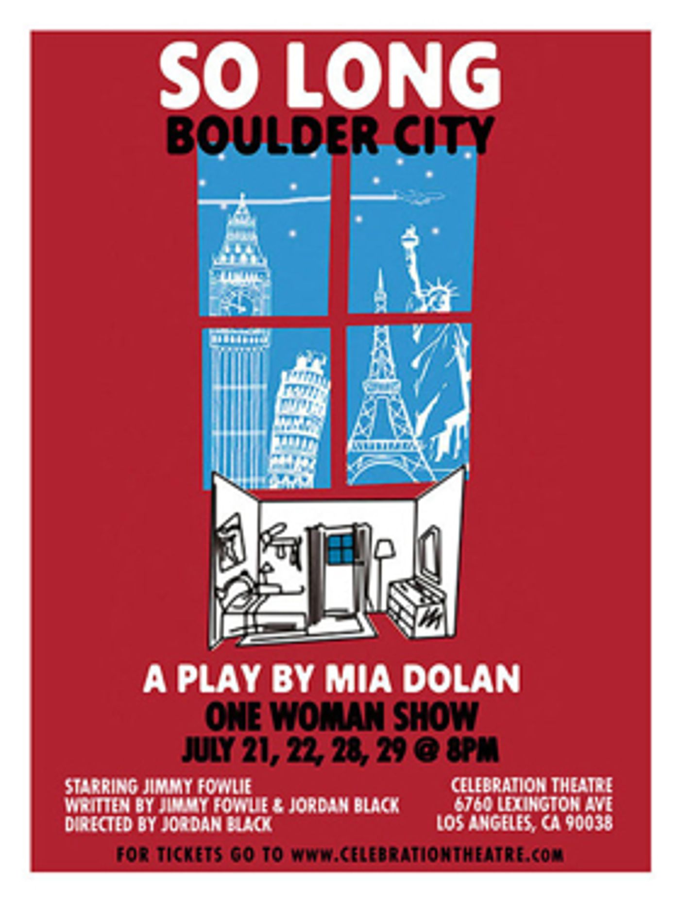 Review: In SO LONG BOULDER CITY, Jimmy Fowlie Hysterically Presents the Background Story of LA LA LAND'S Mia Dolan  Image